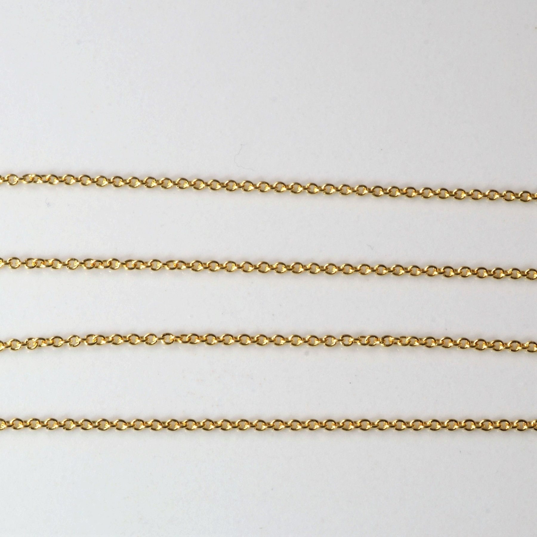 'Tiffany & Co.' Diamond Envelope Charm Pendant Necklace | 0.20ct | 16