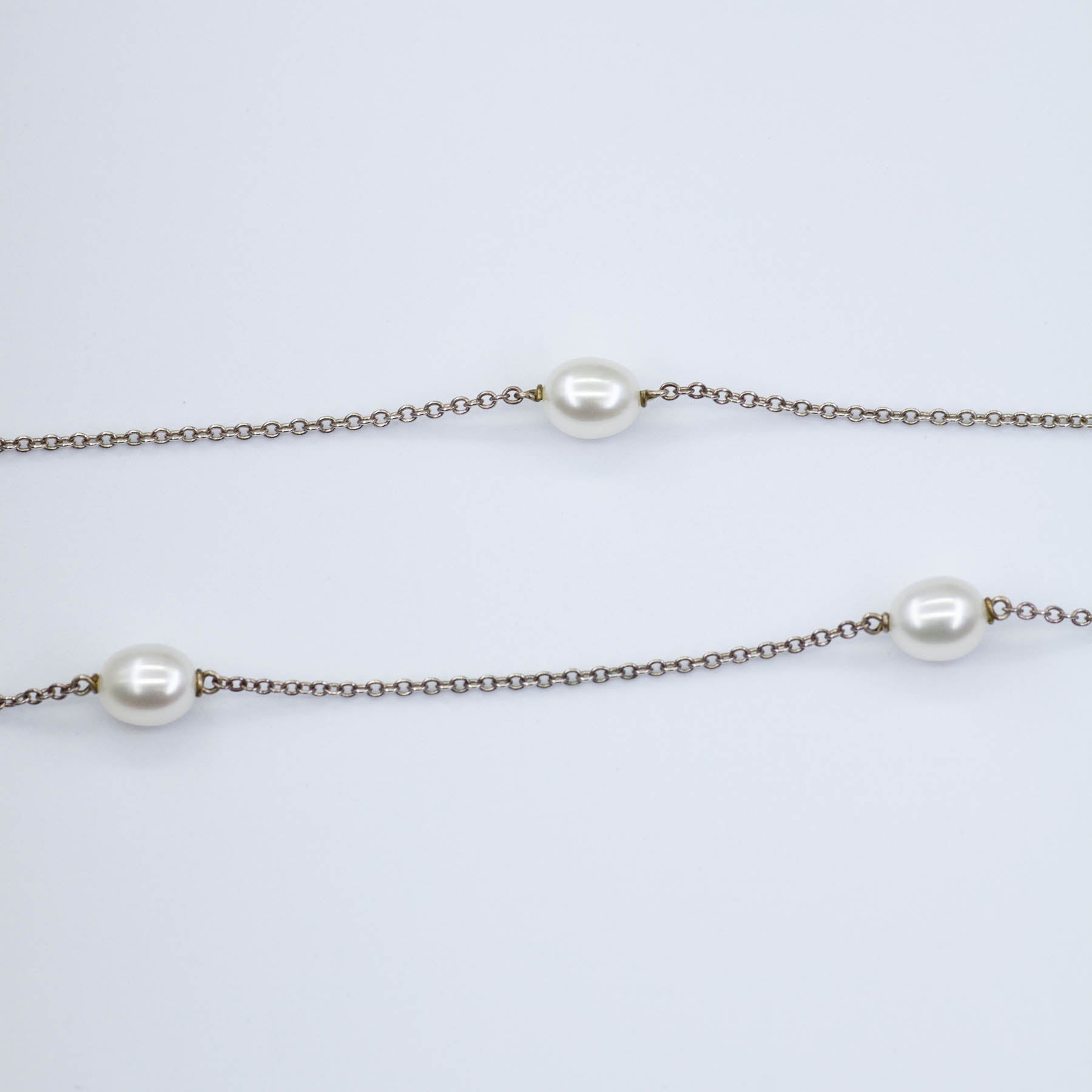 'Tiffany & Co.' Elsa Peretti Fresh Water Pearls Necklace | 16"| - 100 Ways