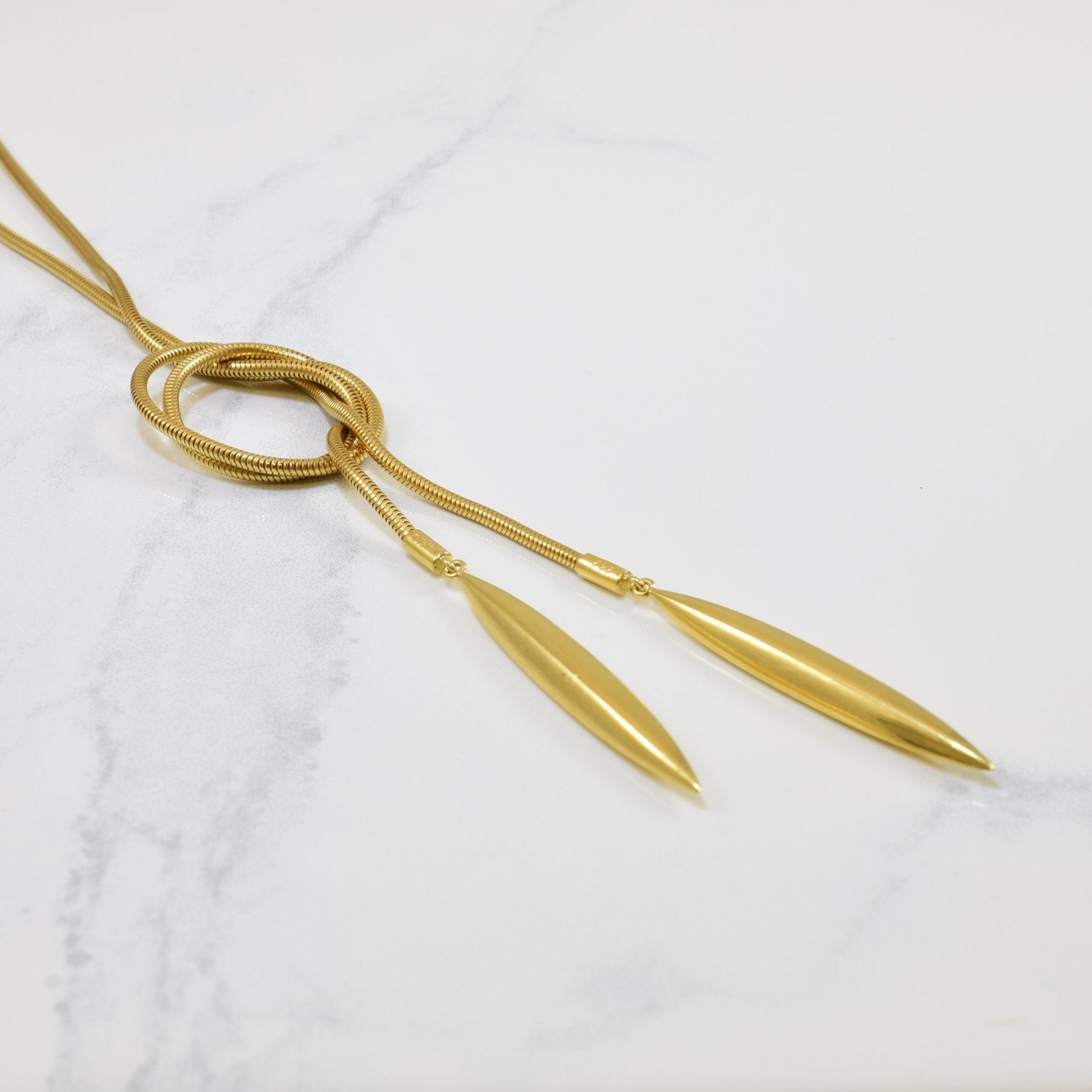 'Tiffany & Co.' Feather Lariat Wrap Necklace - 100 Ways