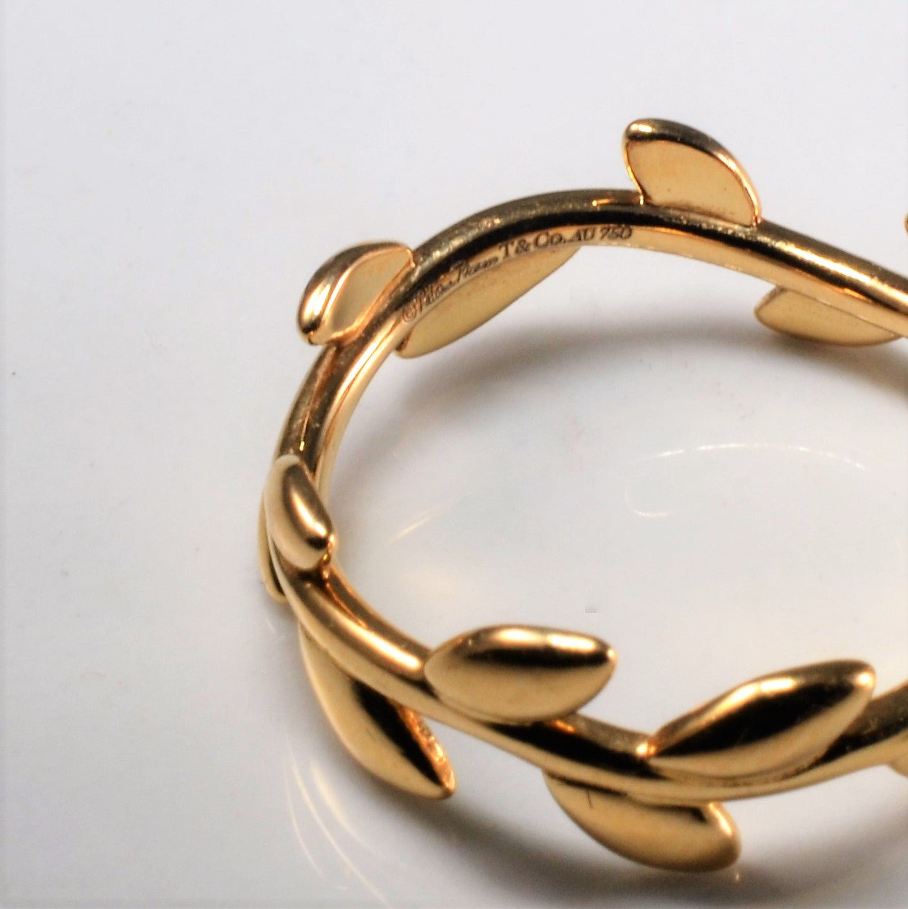 'Tiffany & Co.' Paloma Picasso® Olive Leaf Band Ring - 100 Ways
