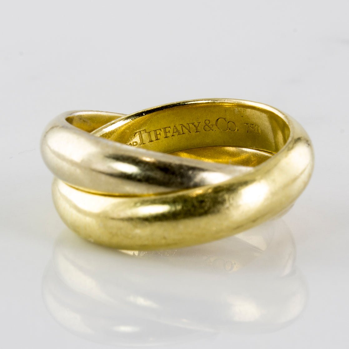 'Tiffany & Co.' Paloma's Melody Two Band Ring | SZ 3.75 | - 100 Ways