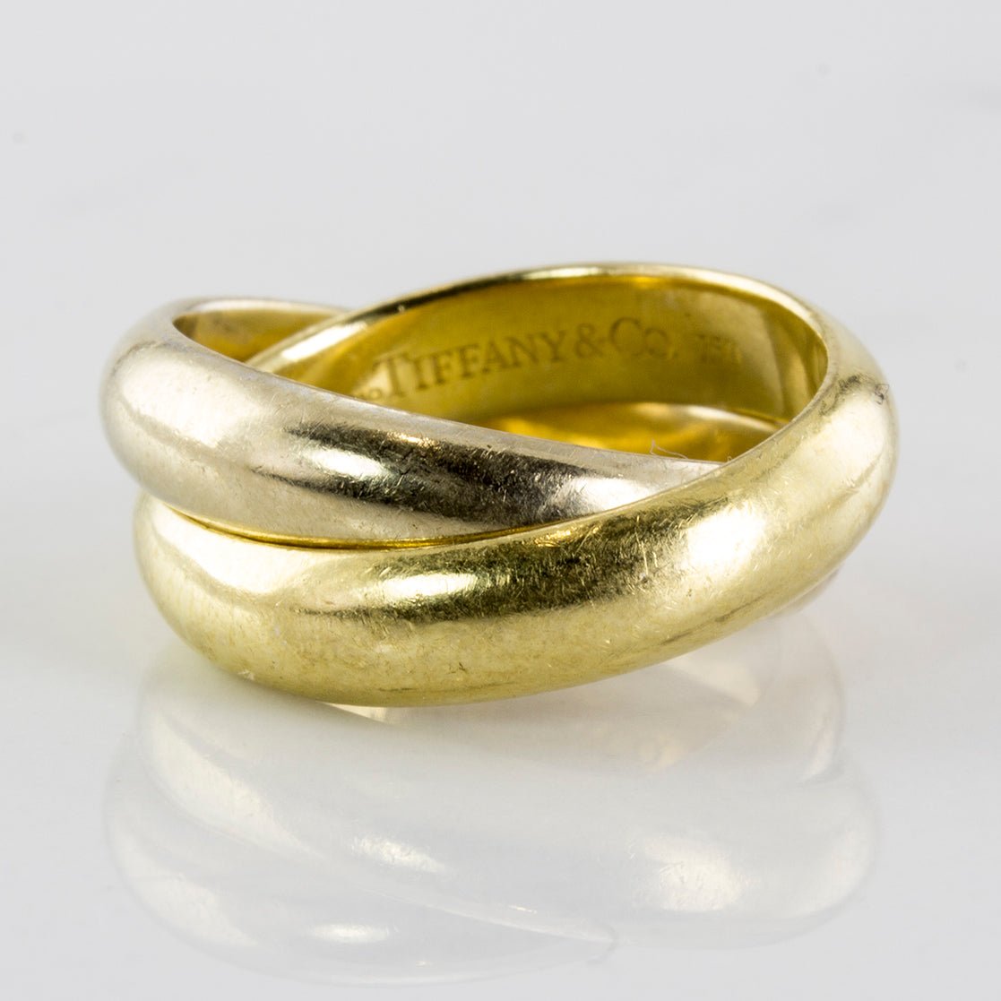 'Tiffany & Co.' Paloma's Melody Two Band Ring | SZ 3.75 | - 100 Ways