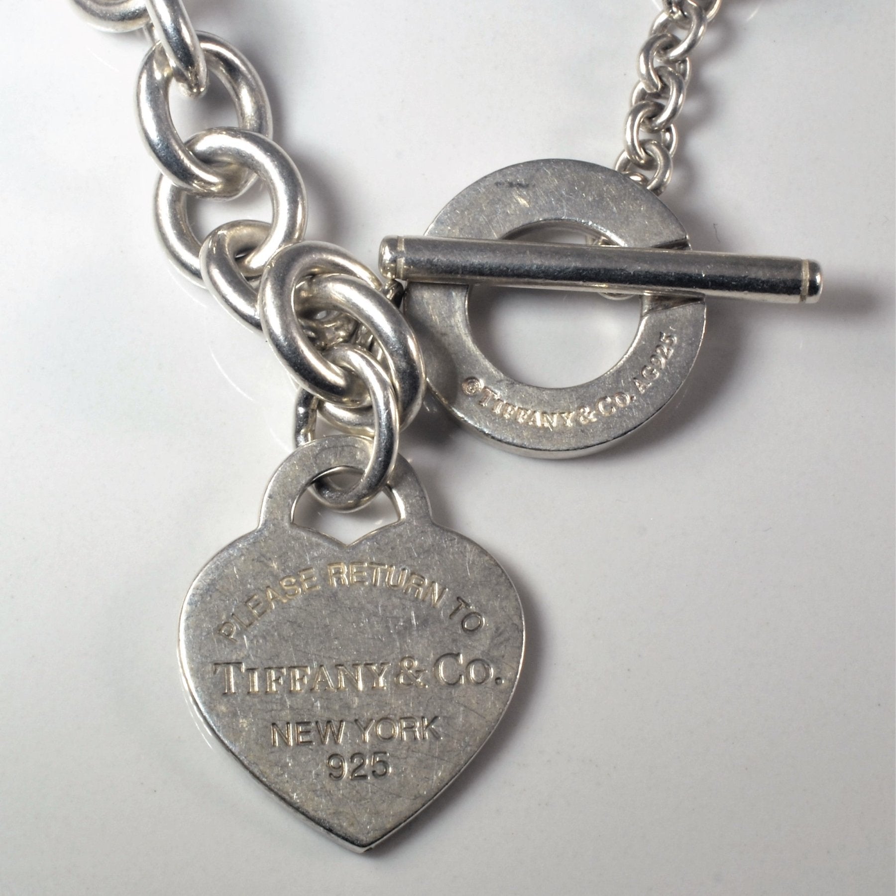 'Tiffany & Co.' Return to Tiffany Toggle Necklace | 16" | - 100 Ways