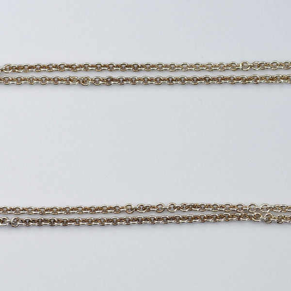 'Tiffany & Co.' Silver 925 Infinity Necklace | 16