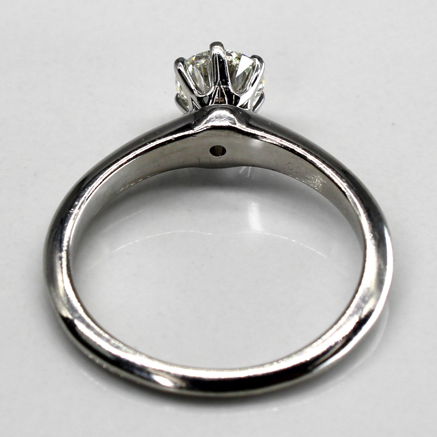 'Tiffany & Co.' Solitaire Diamond Engagement Ring | 0.60ct | SZ 6.25 | - 100 Ways
