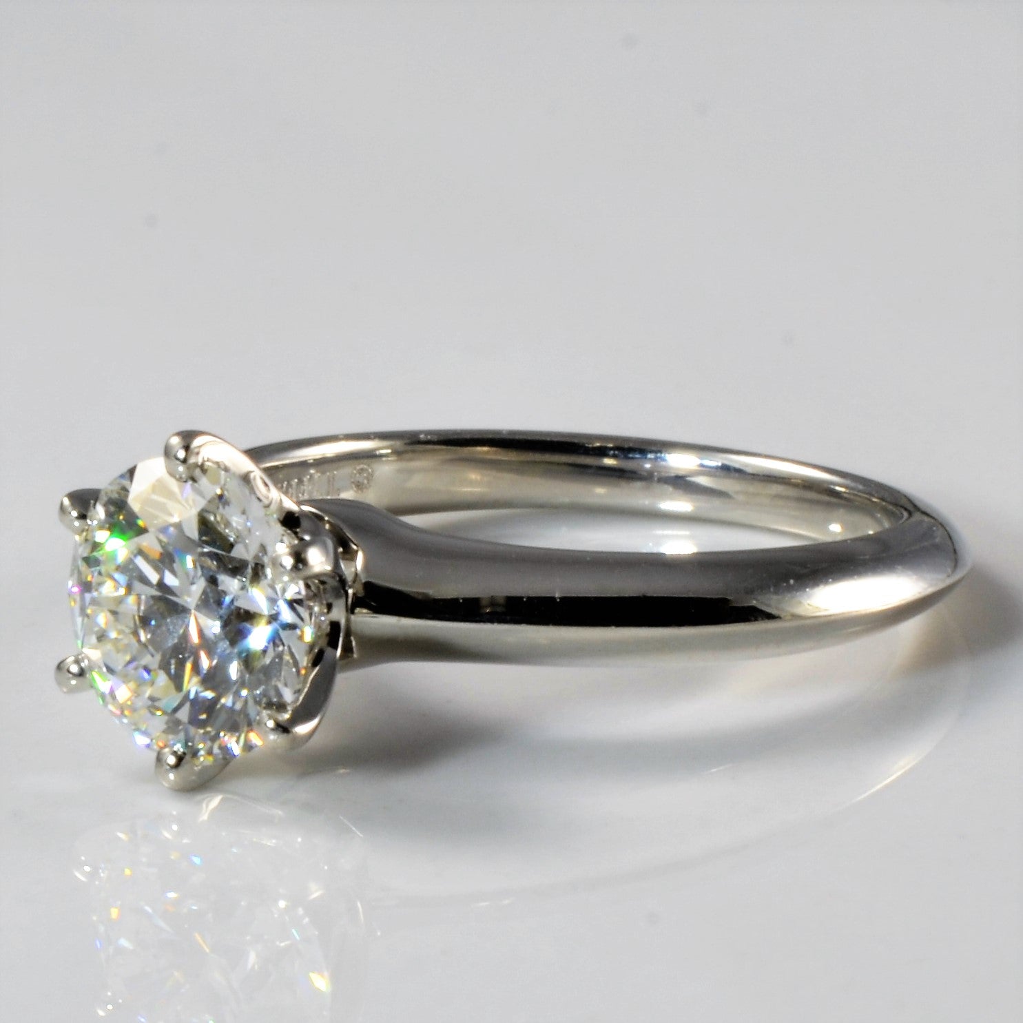 'Tiffany & Co.' Solitaire Engagement Ring | 1.50ct | SZ 6 | - 100 Ways