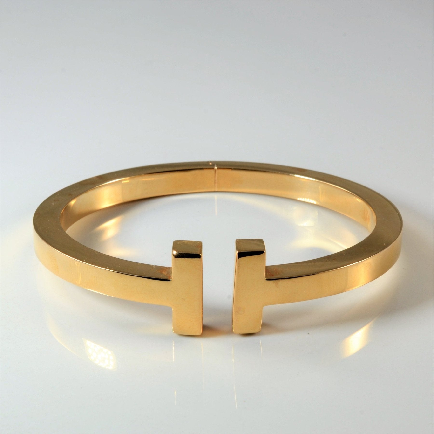 'Tiffany & Co.' T Square Bracelet | 6.25" | - 100 Ways