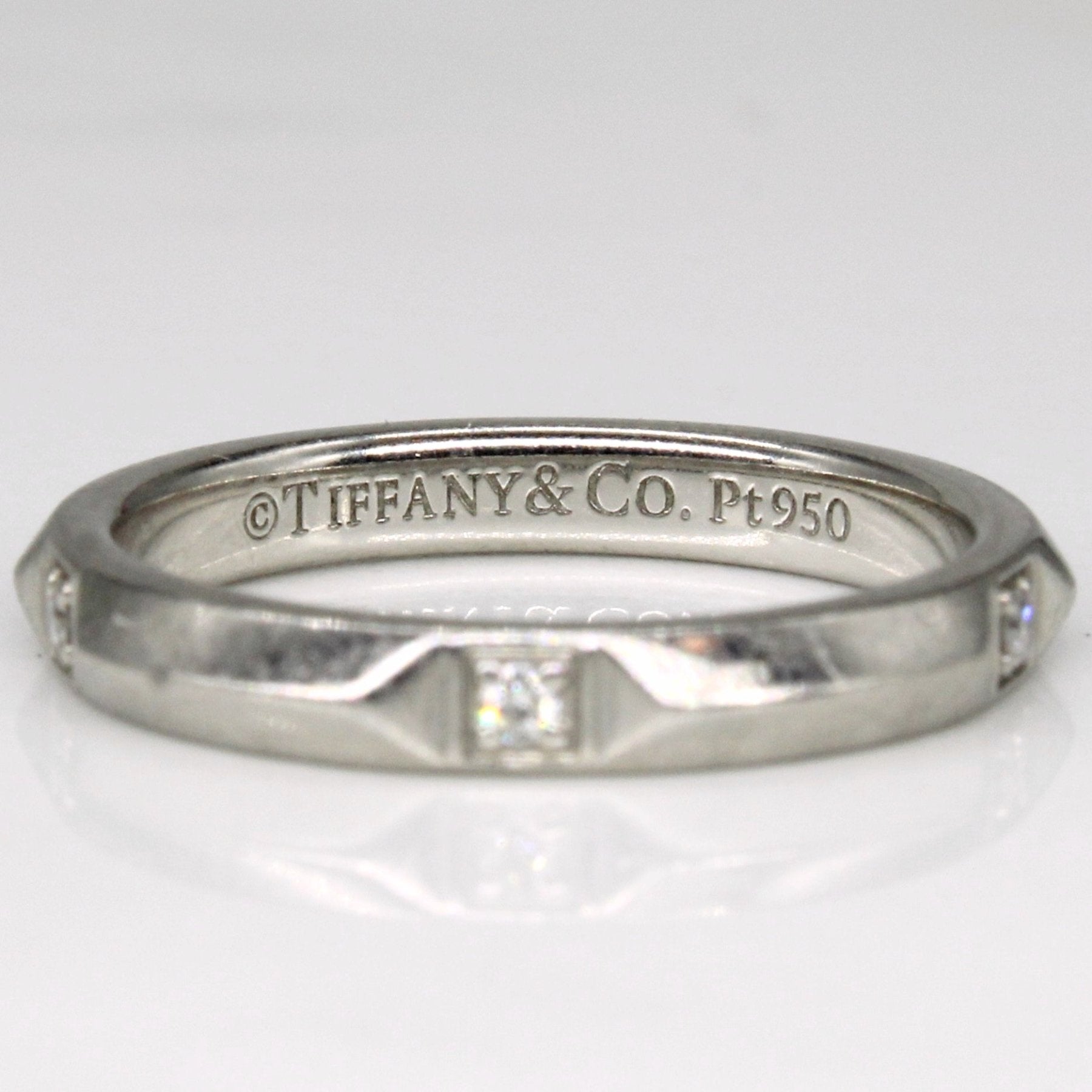 'Tiffany & Co' True Band | 0.05ctw | SZ 4.75 | - 100 Ways