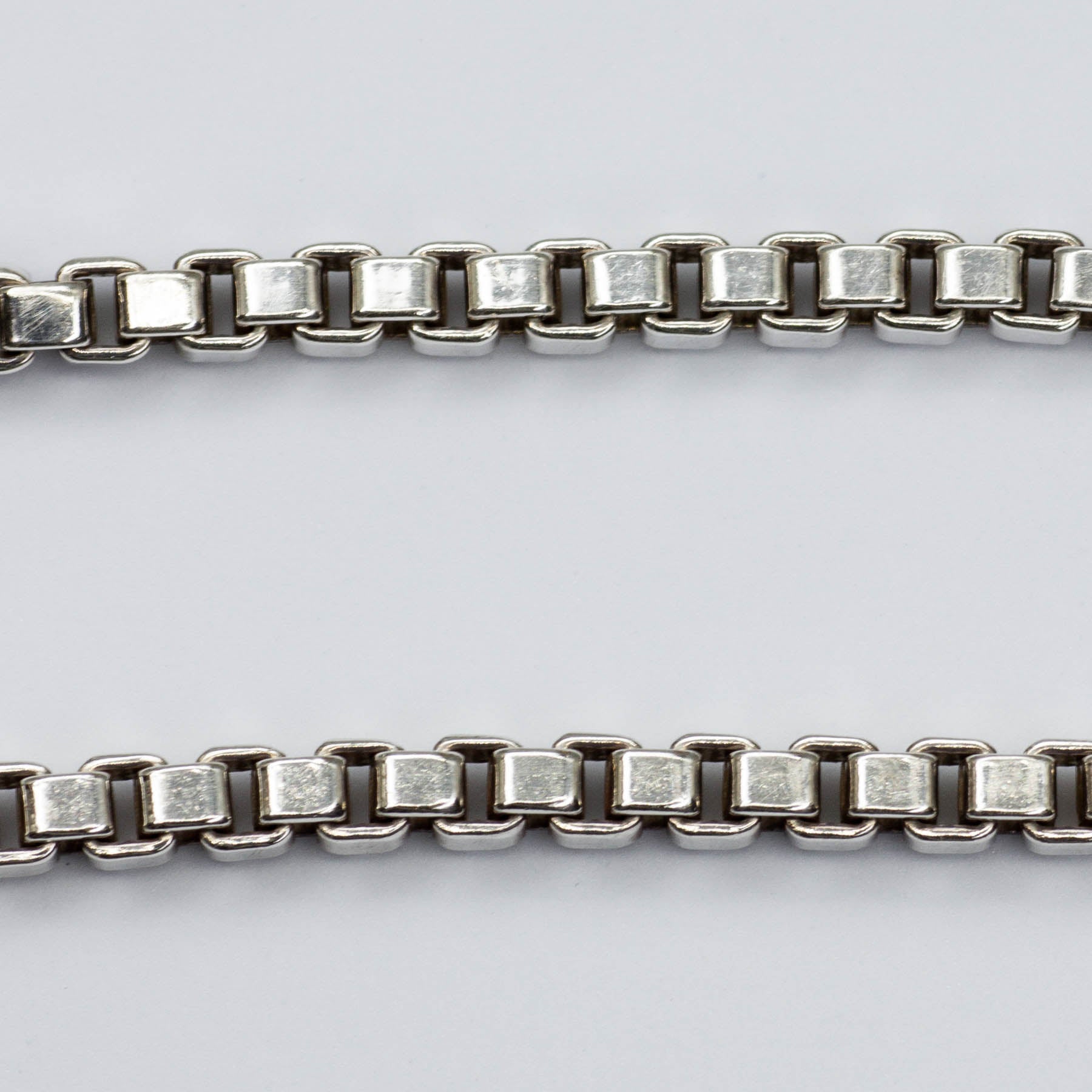 'Tiffany & Co.' Venetian Link Silver 925 Bracelet | 7" - 100 Ways