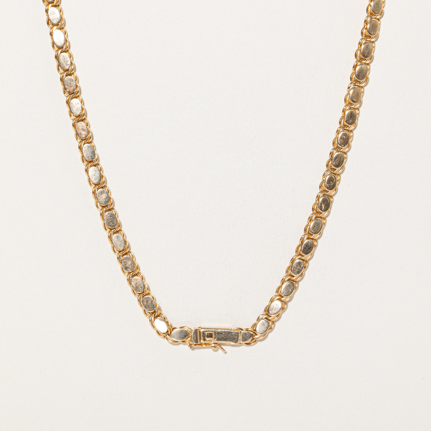 18K Yellow Gold Fancy Chain | 27.5"