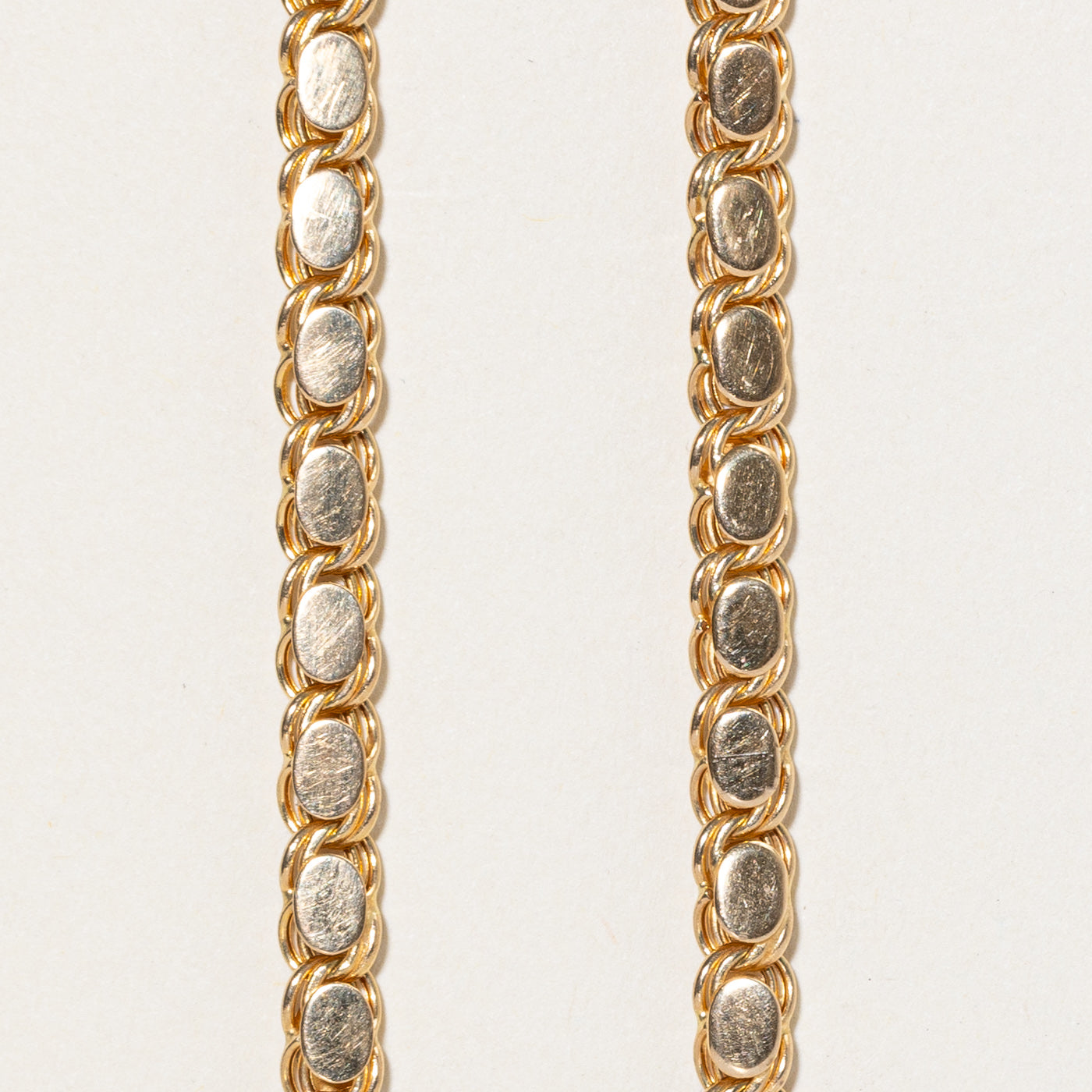 18K Yellow Gold Fancy Chain | 27.5"