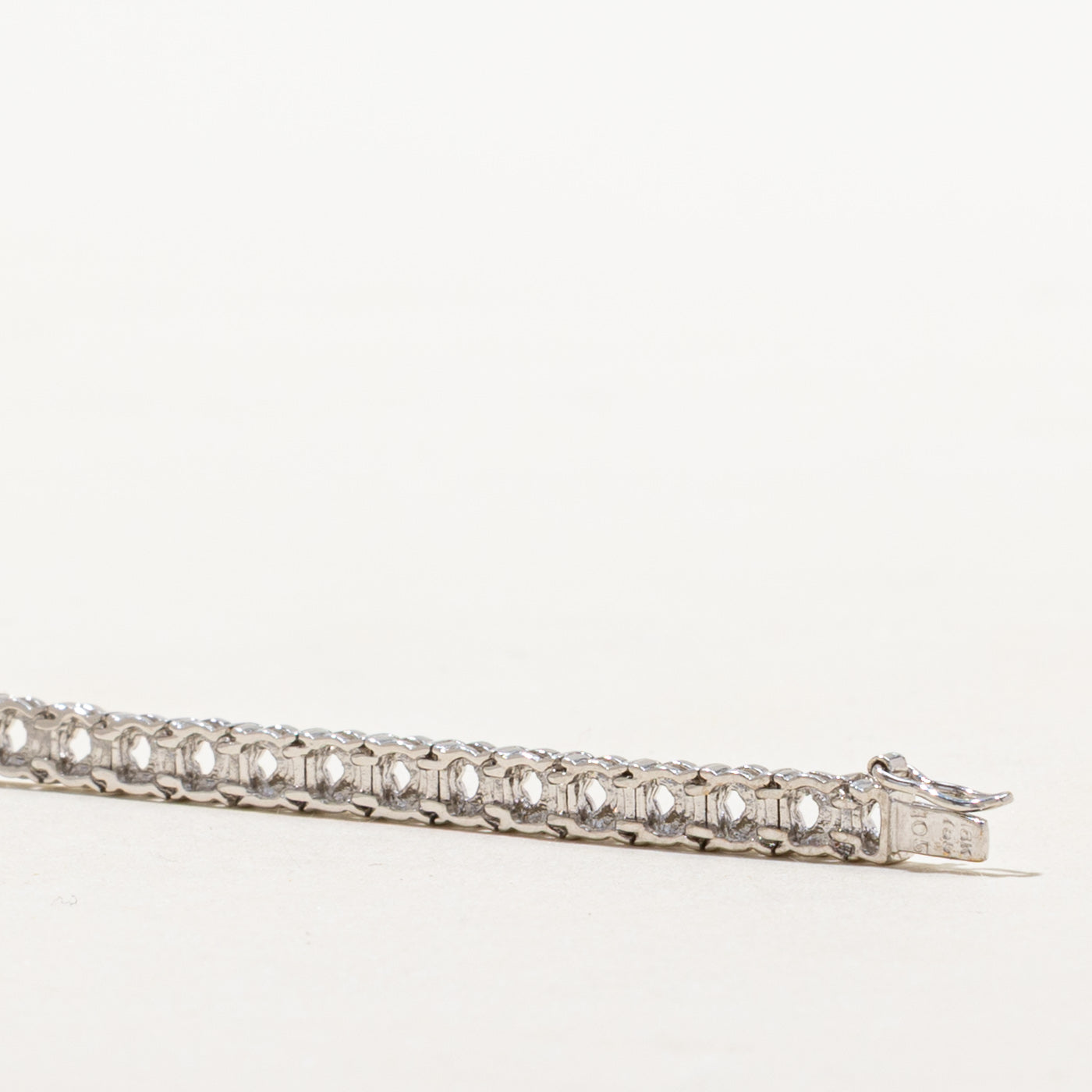 18k White Gold Diamond Butterfly Link Bracelet | 1.05ctw | 6.5"
