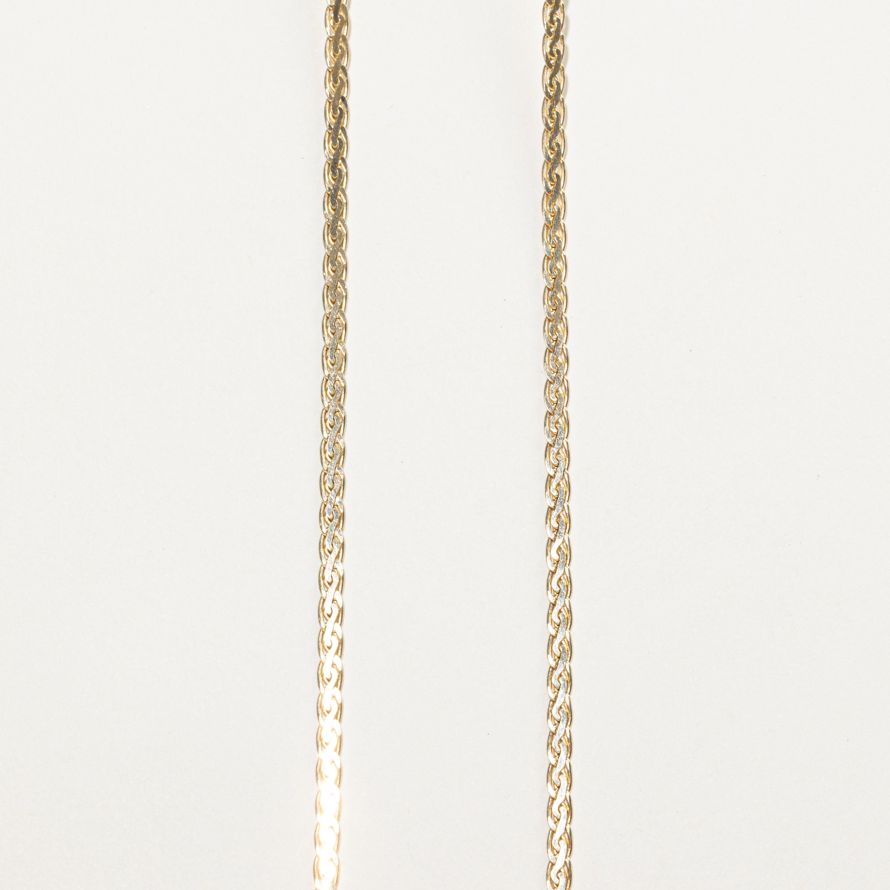 Yellow Gold Diamond Braid Pendant Necklace | 0.50ctw | 16"