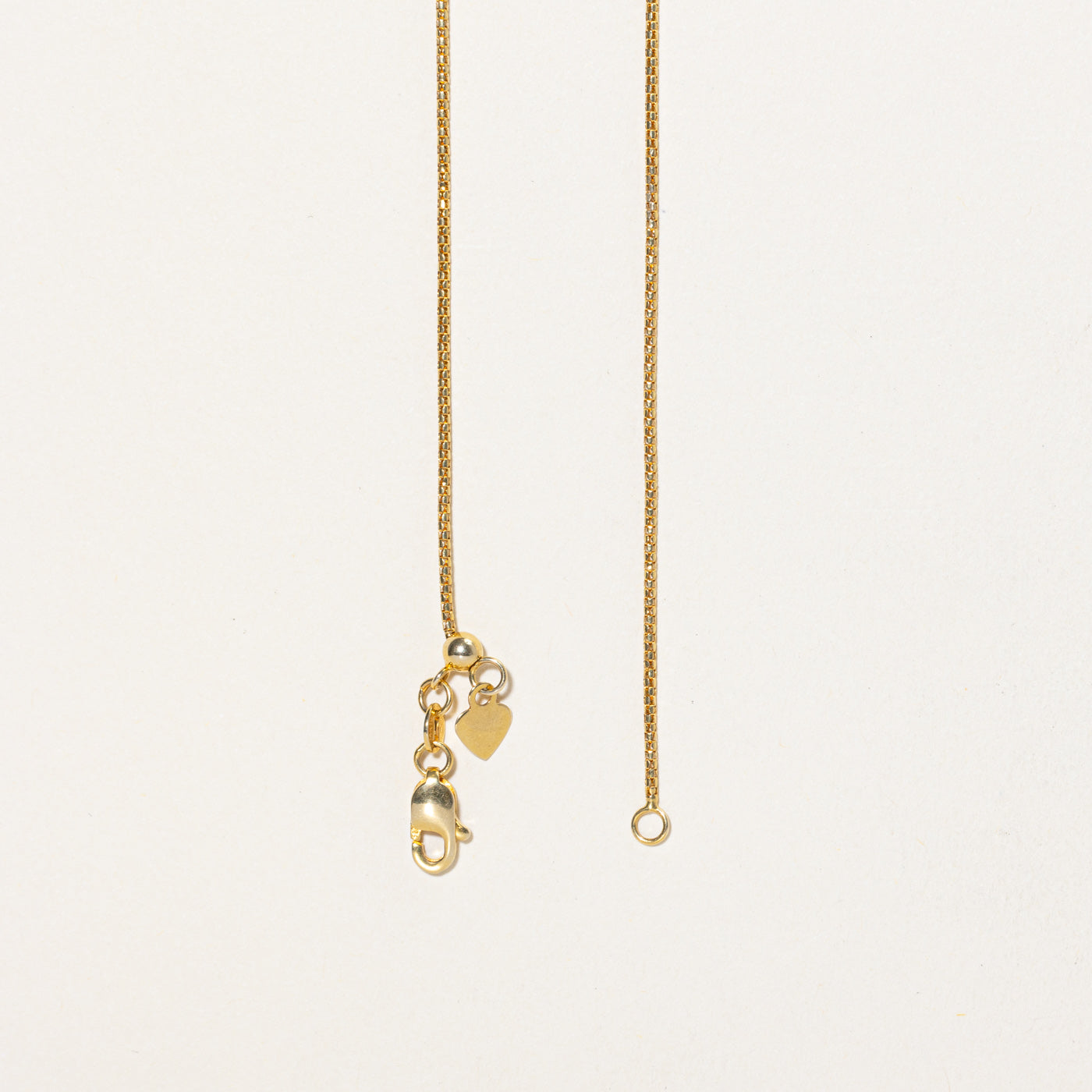 14K Rich Yellow Gold Thin Snake Chain | 21.5"