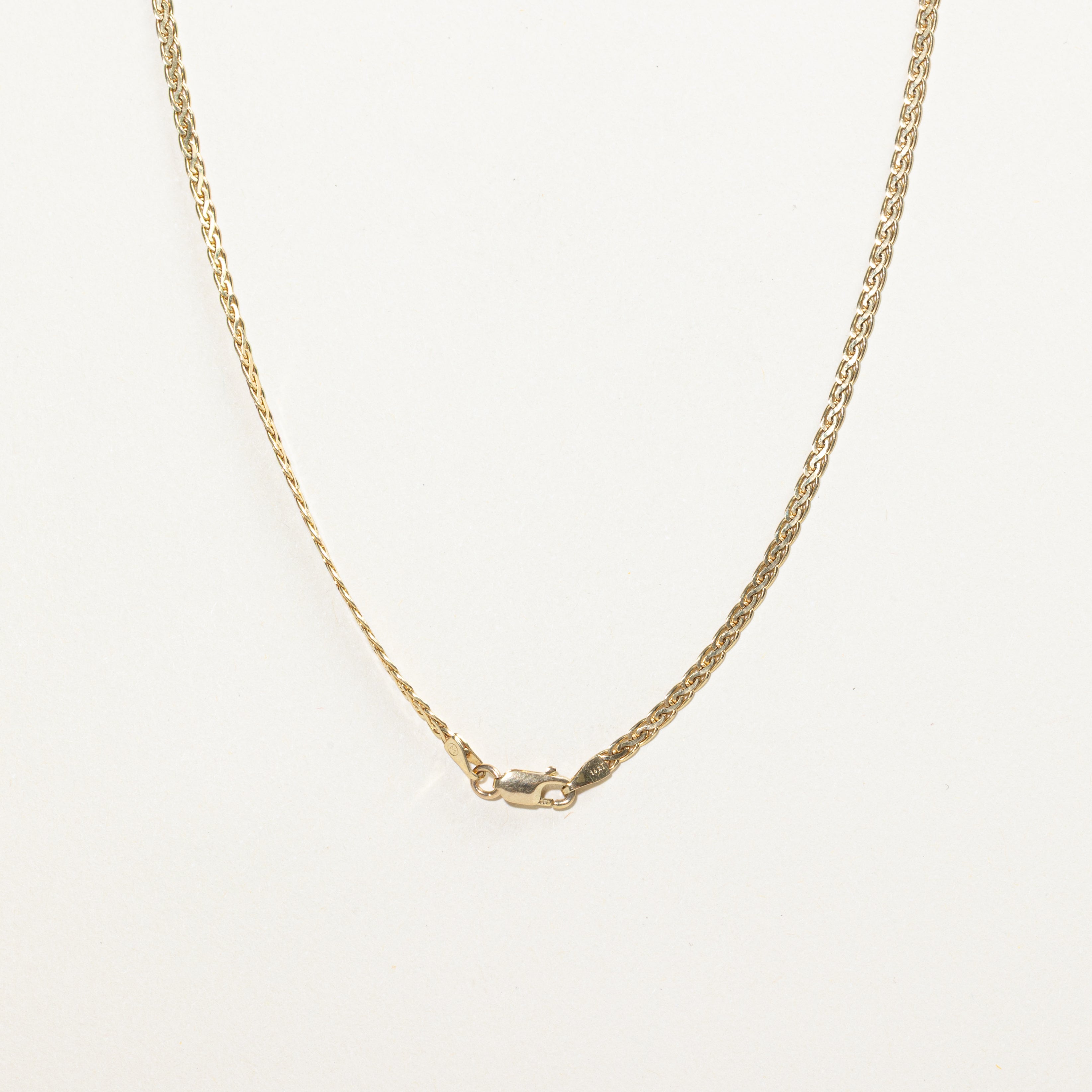 Yellow Gold Diamond Curved Bar Pendant Necklace | 1.00ctw | 17"