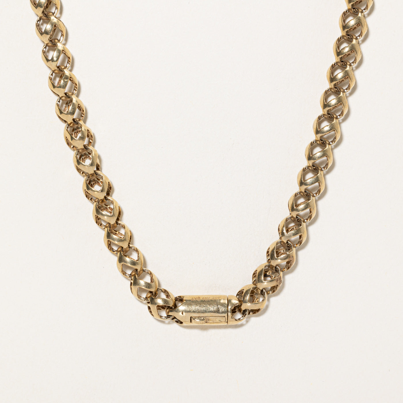 10K Yellow Gold Open Bauble Chain | 23.5"