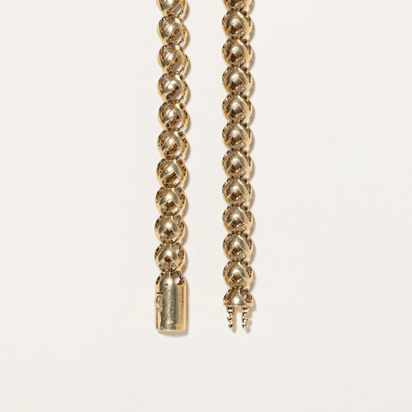 10K Yellow Gold Open Bauble Chain | 23.5"