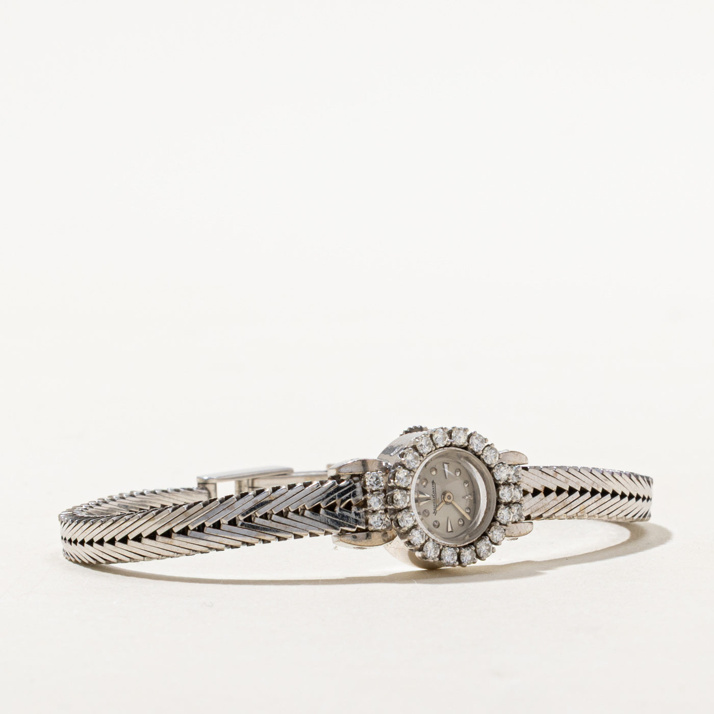'Jaeger Le Coultre' Diamond Halo Watch | 0.48ctw | 6"