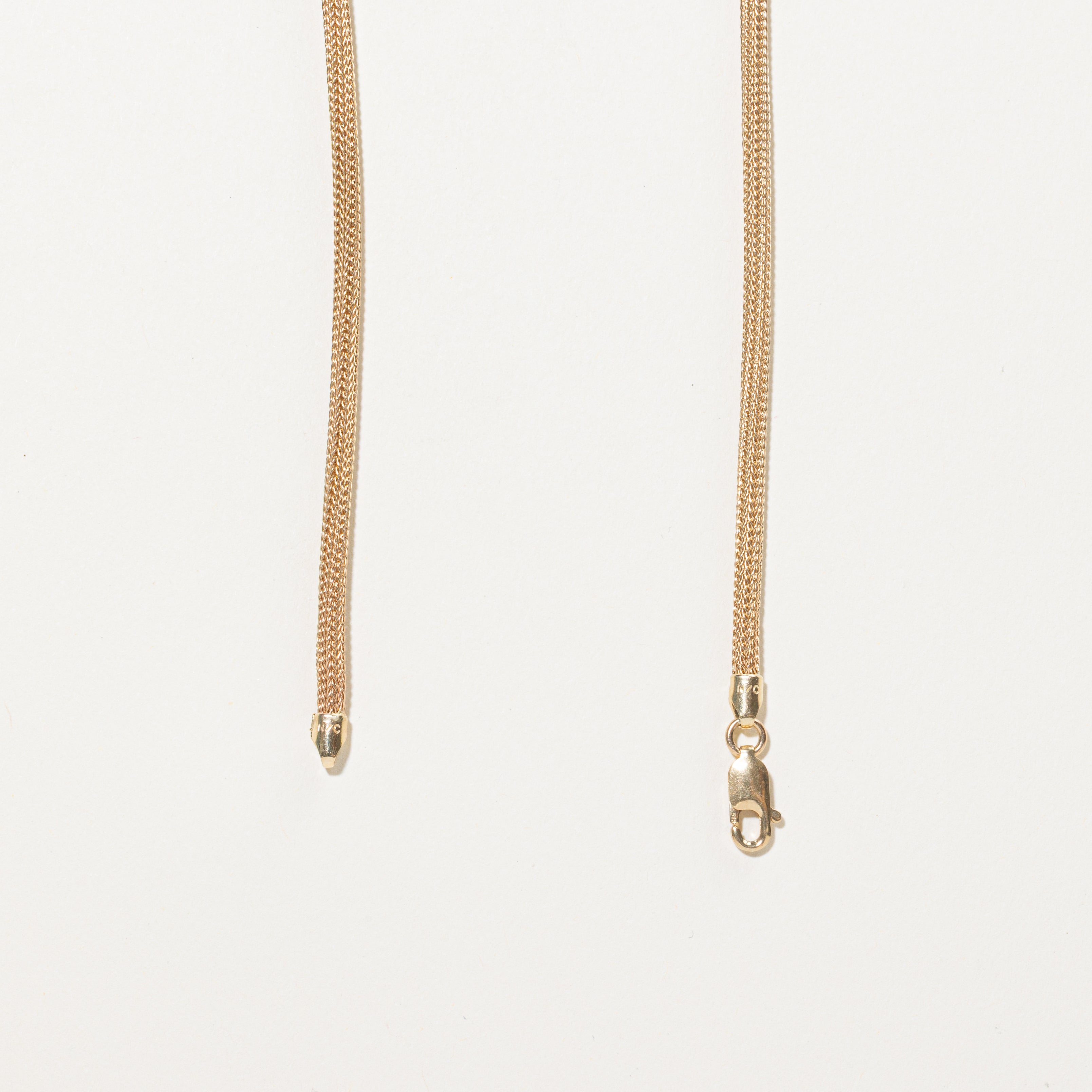 Yellow Gold Diamond Round Cluster Satellite Necklace | 0.76ctw | 17.5"