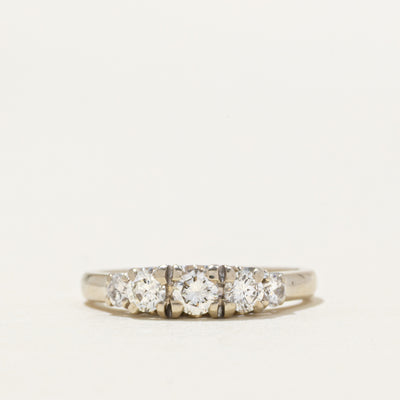 Five Stone Diamond Ring | 0.23ctw | SZ 4.25