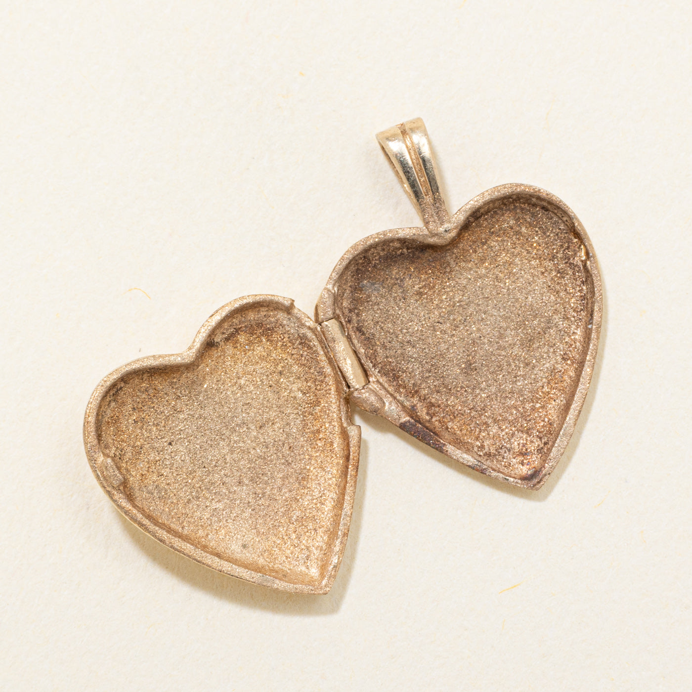 10k Diamond Engraved Heart Locket