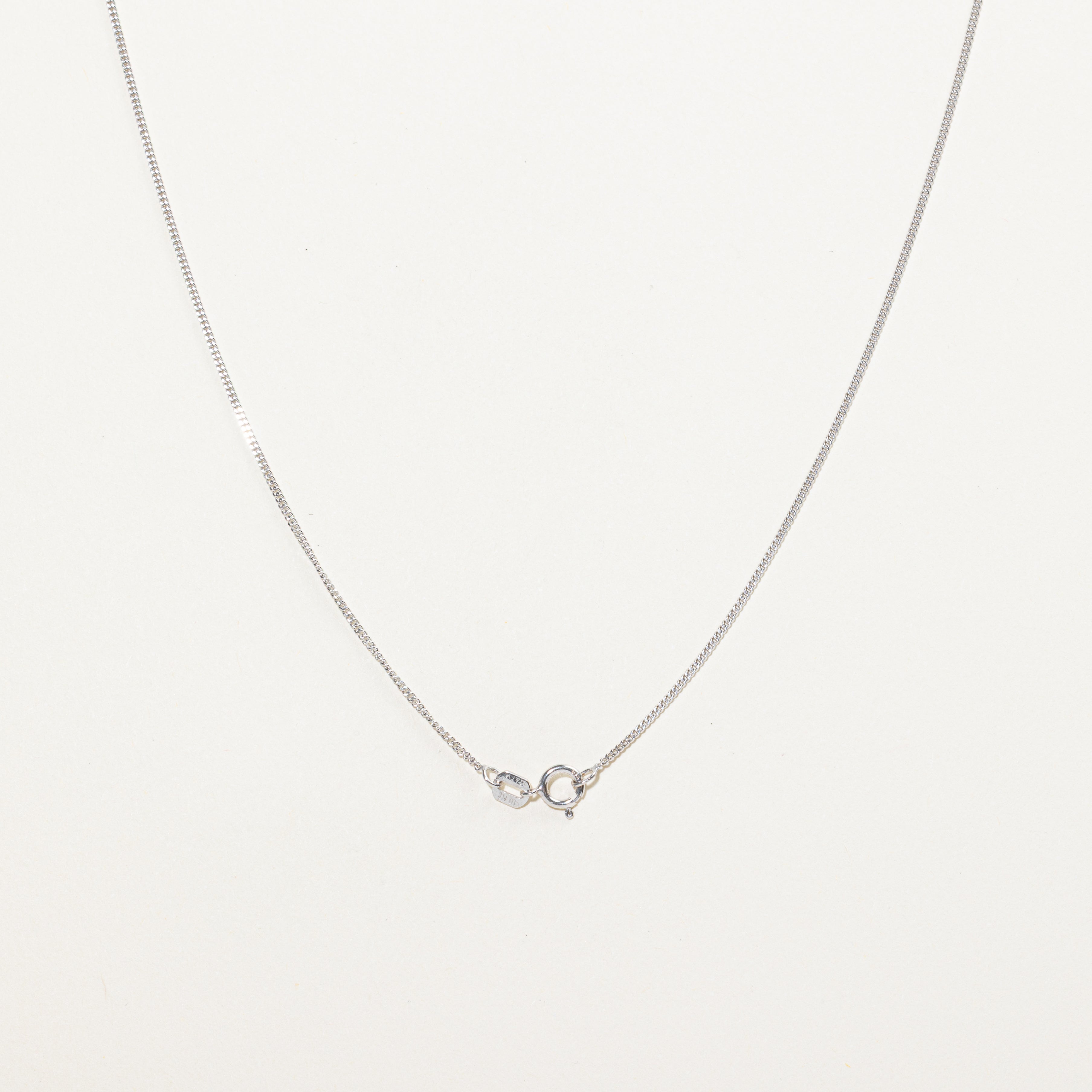 White Gold Diamond Circles Pendant Necklace | 0.50ct | 18"