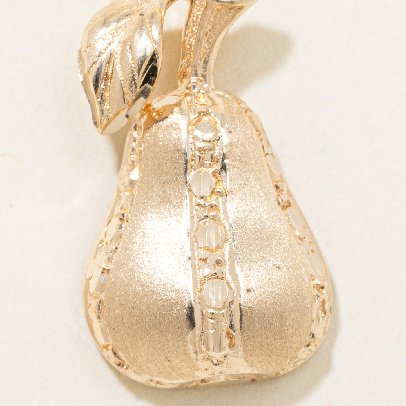 10k Yellow Gold Pear Pendant