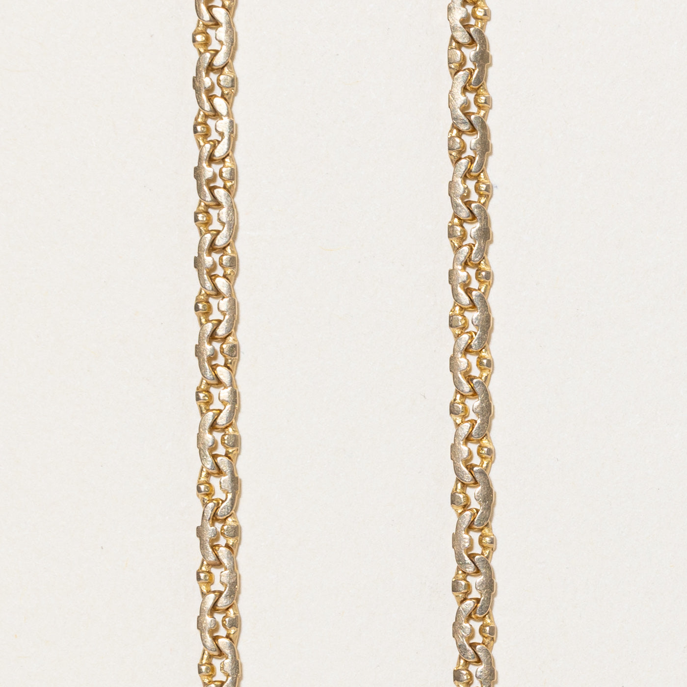 Italian 14K Yellow Gold Anchor Chain | 24"