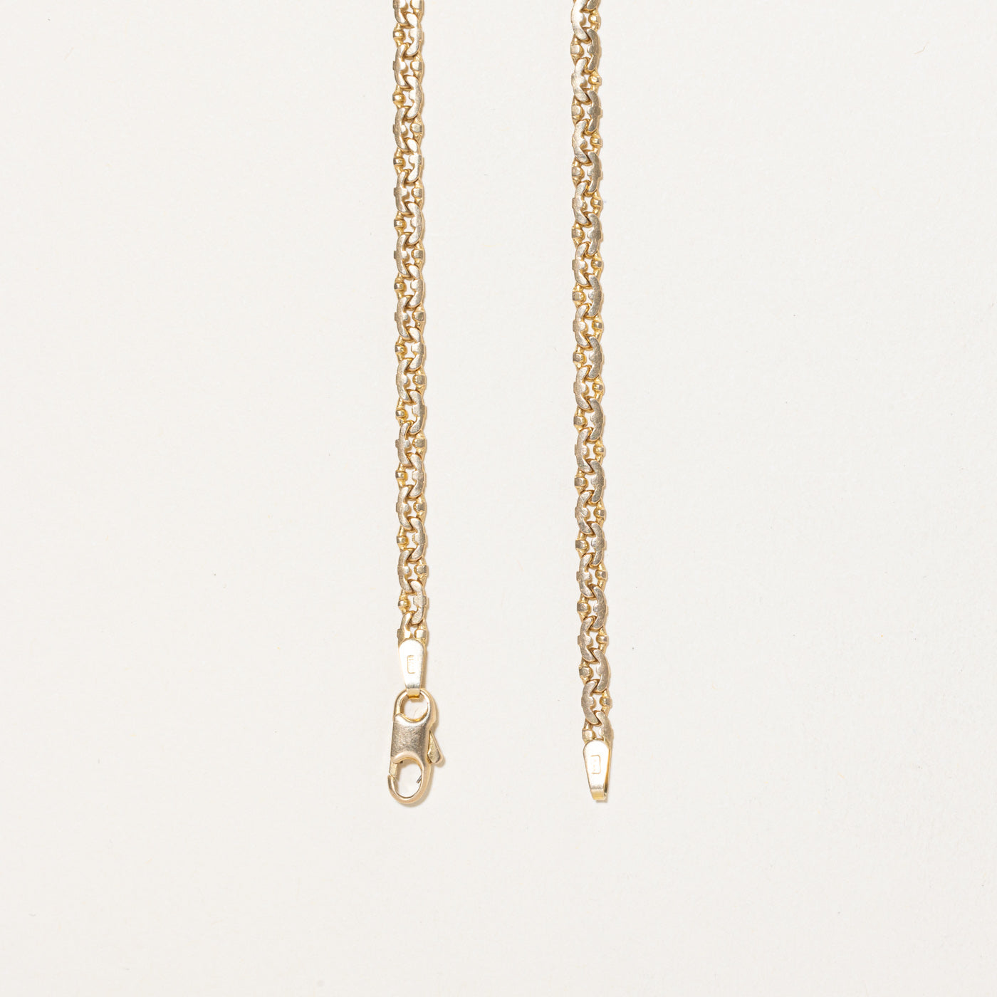 Italian 14K Yellow Gold Anchor Chain | 24"