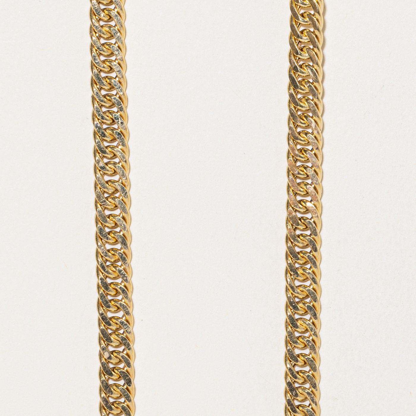 18K Rich Yellow Gold Cuban Link Chain | 22"