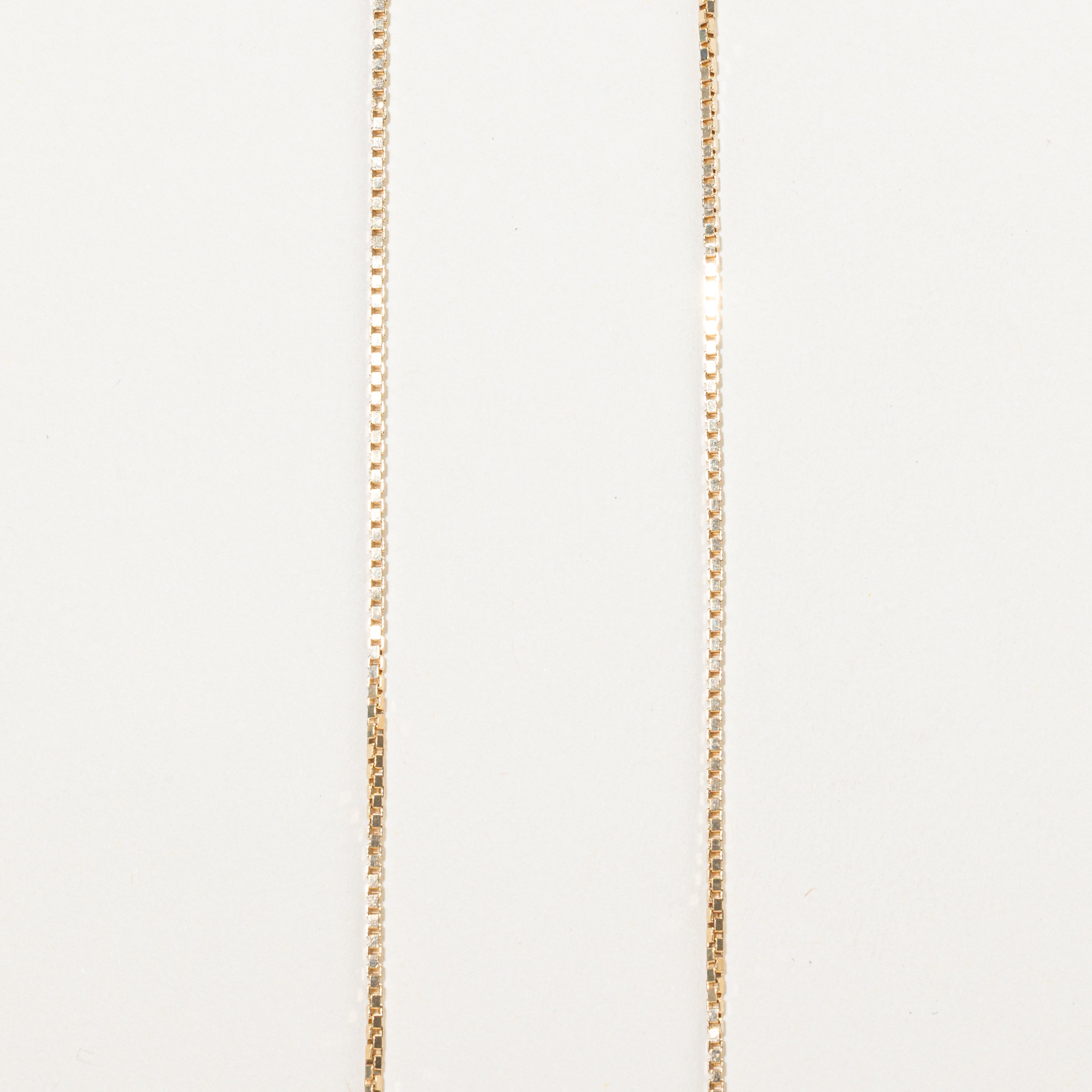 Yellow Gold Diamond Pendant Necklace | 0.10ct | 16"