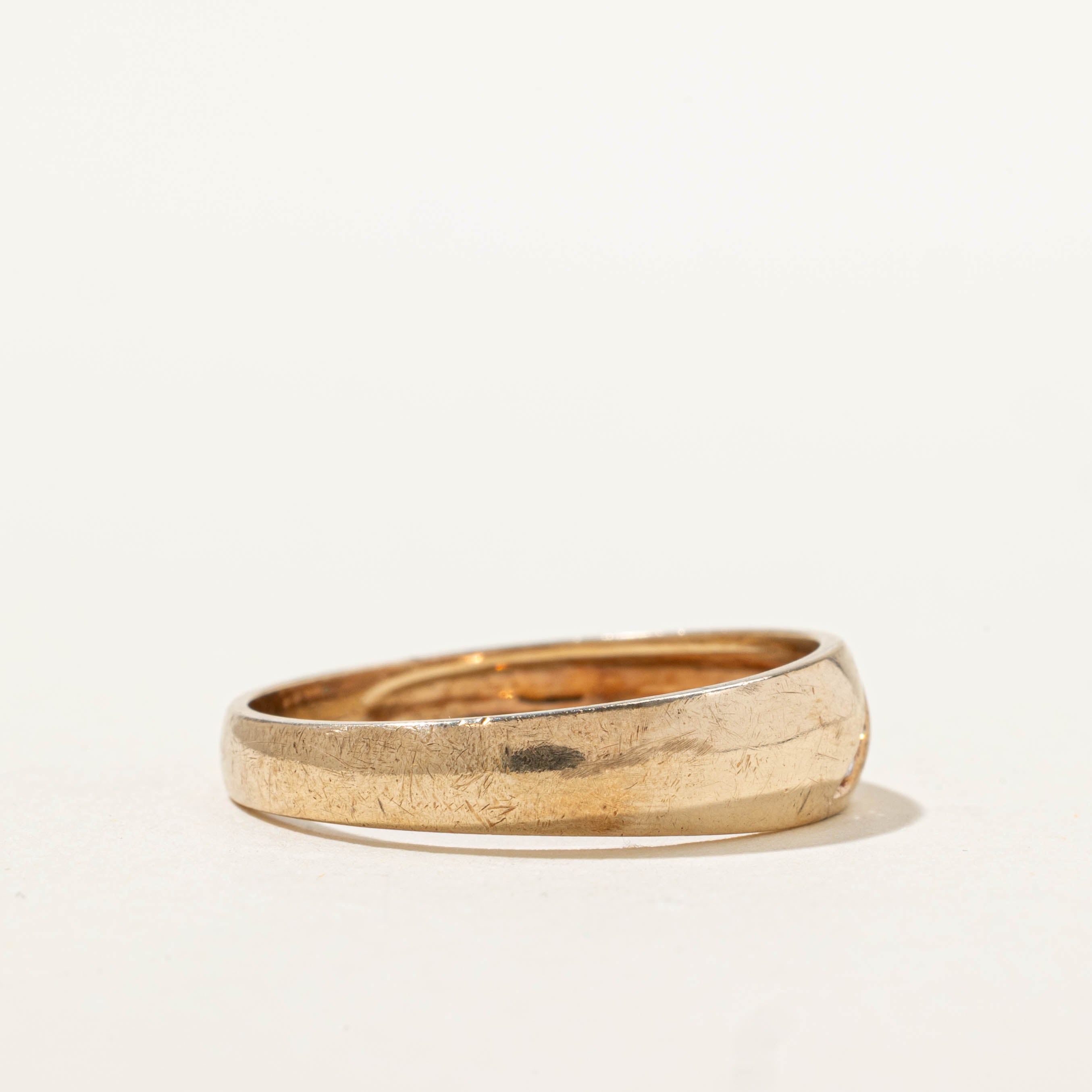 10k Diagonal Diamond Accent Band | SZ 10