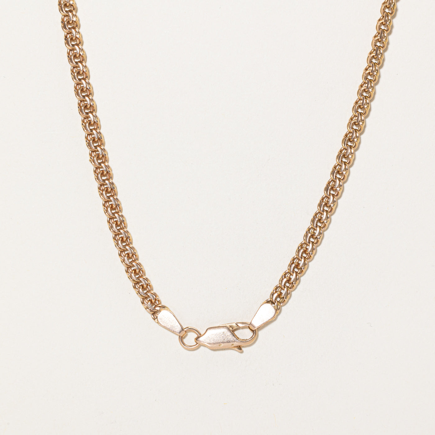 14K Rose Gold Double Link Chain | 20.5"