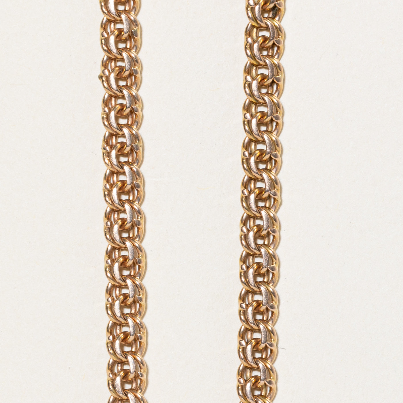 14K Rose Gold Double Link Chain | 20.5"