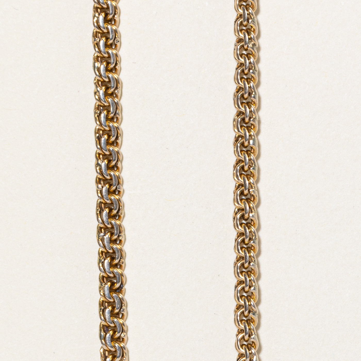 14K Yellow Gold Double Cable Chain | 20"