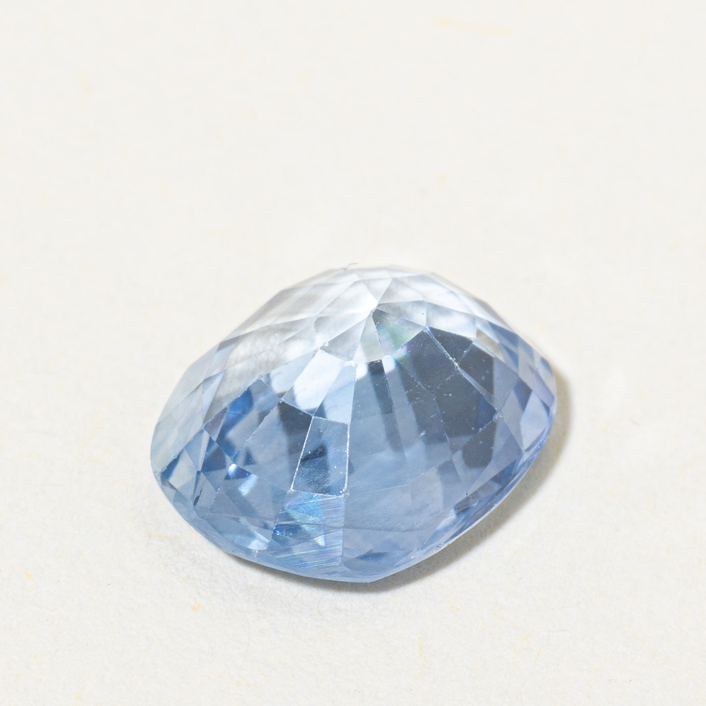 Saphir taille coussin (3,17 ct)