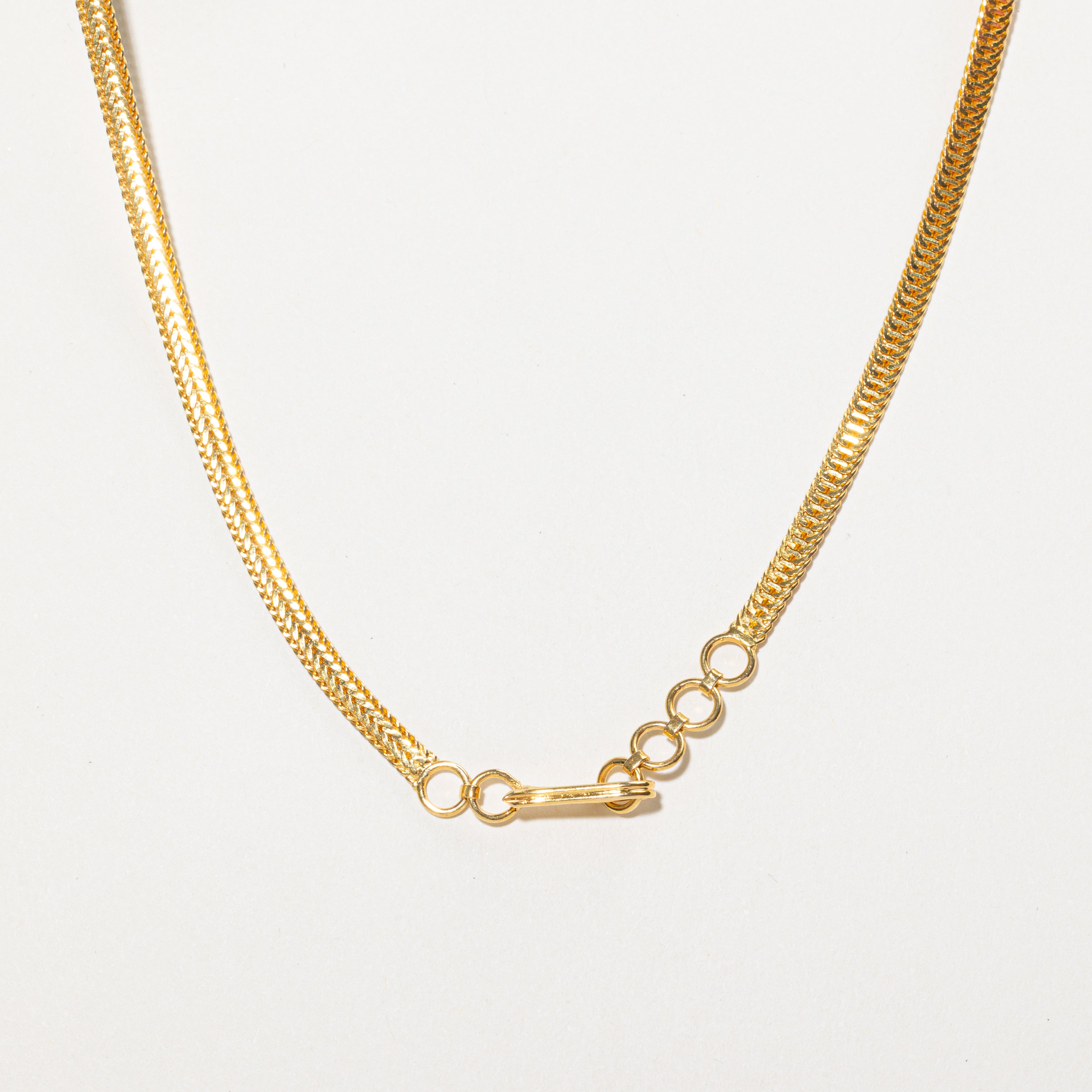 18k Yellow Gold Diamond Encrusted Floral Necklace | 4.90ct | 16.5"