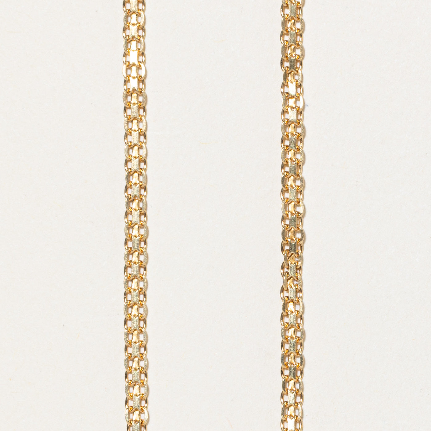 18K Yellow Gold Bismarck Chain | 24"