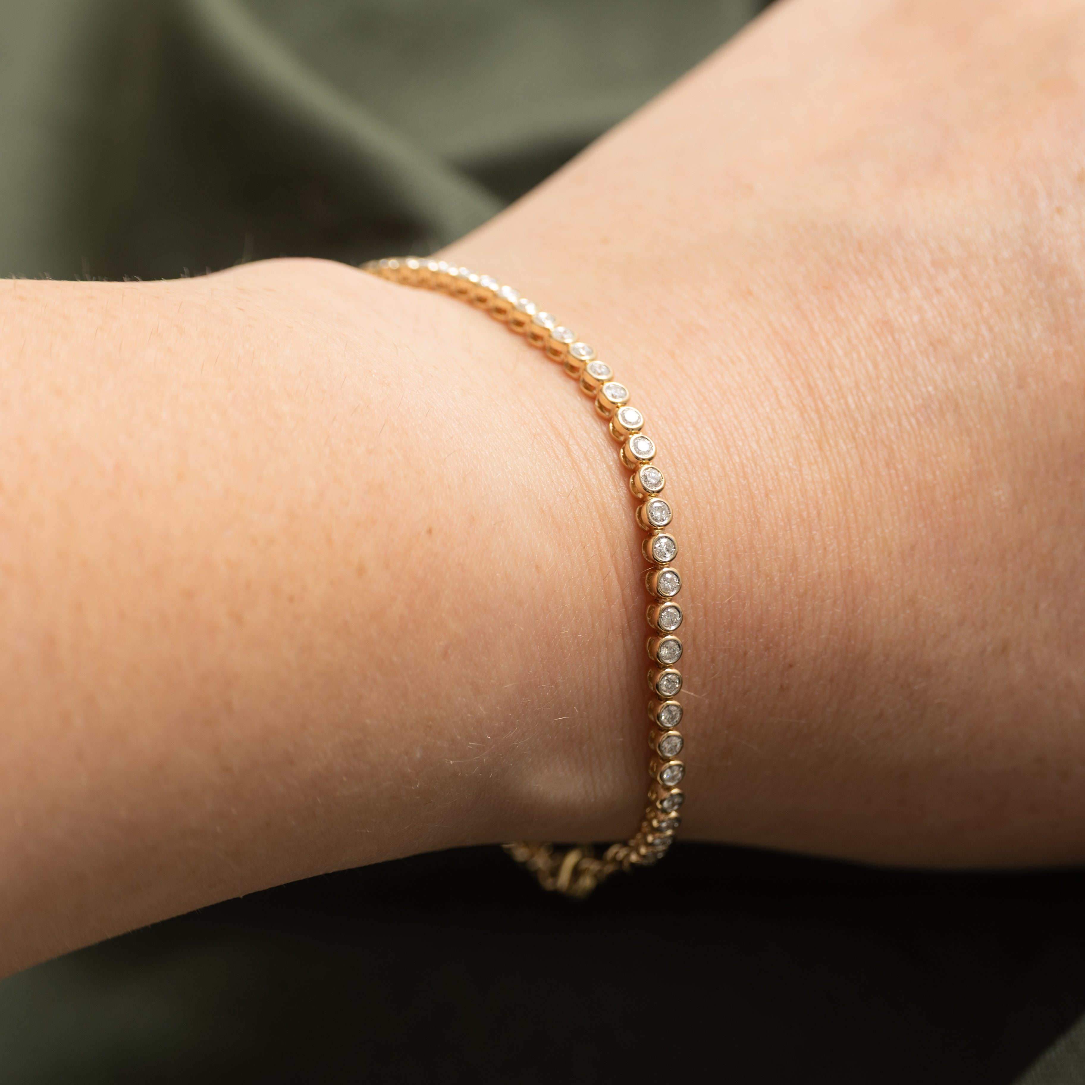 '100 Ways' 14K Diamond Tennis Bracelet | 1.00ctw | 7"