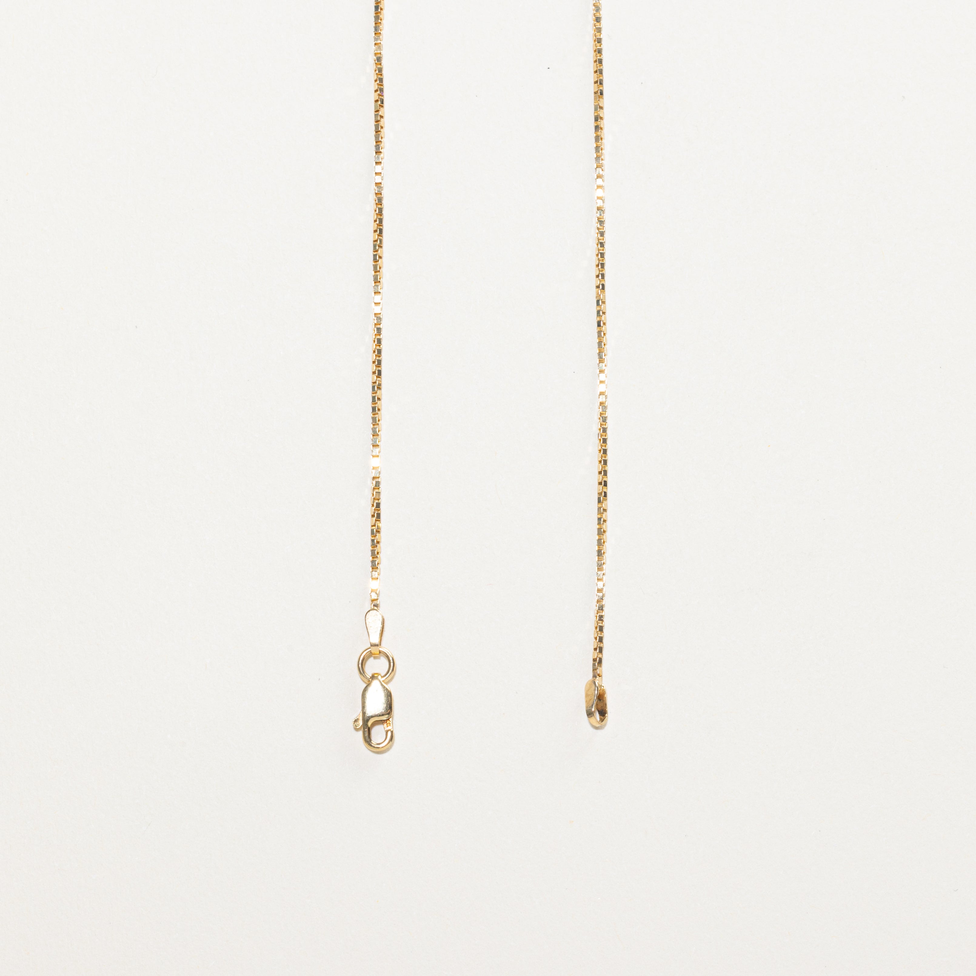 Yellow Gold Solitaire Diamond Pendant Necklace | 0.30ct | 18"