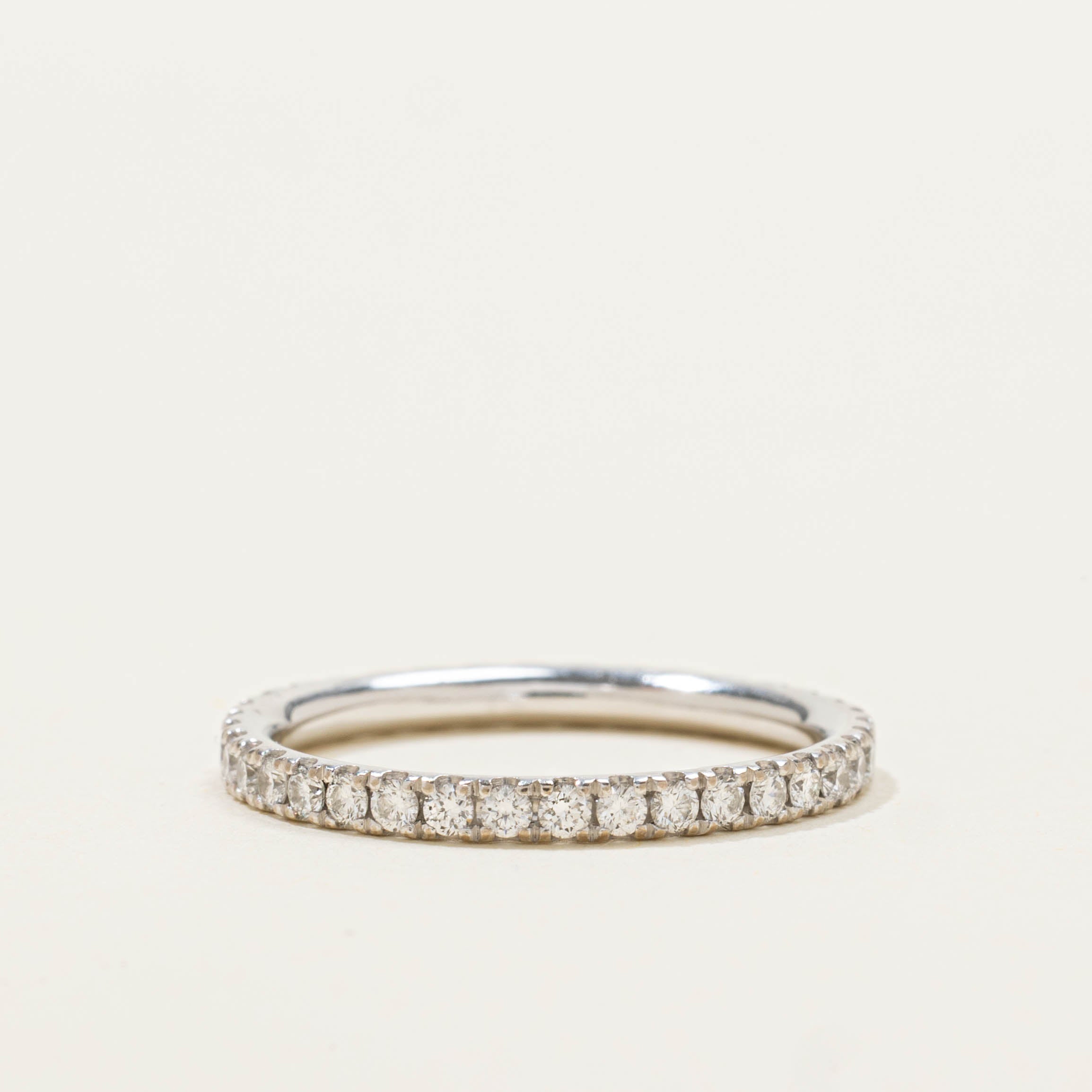 18k Eternity Diamond Band | 1.85mm | SZ 5.25