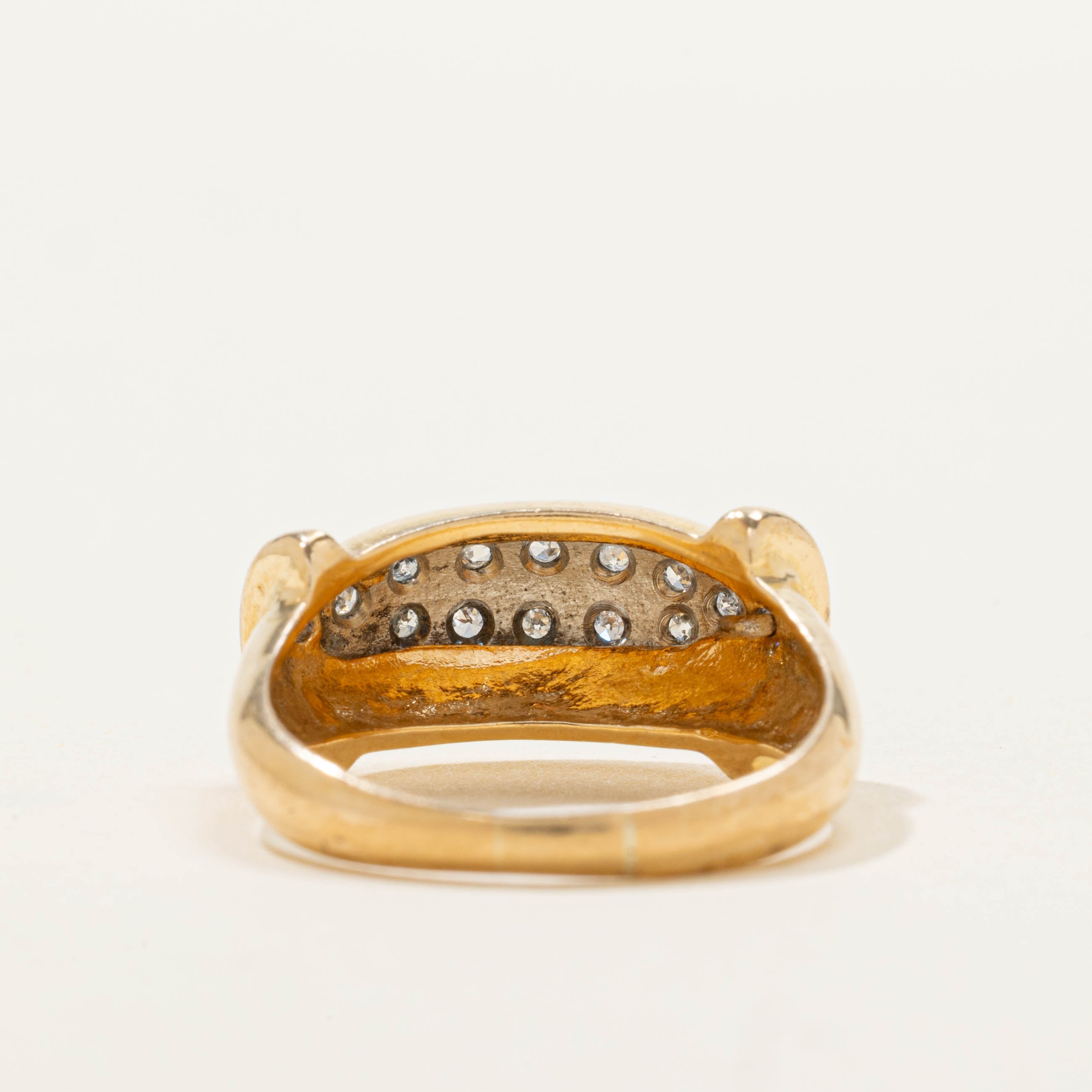 18k Diamond Marquise Cluster Design Ring | SZ 7.25