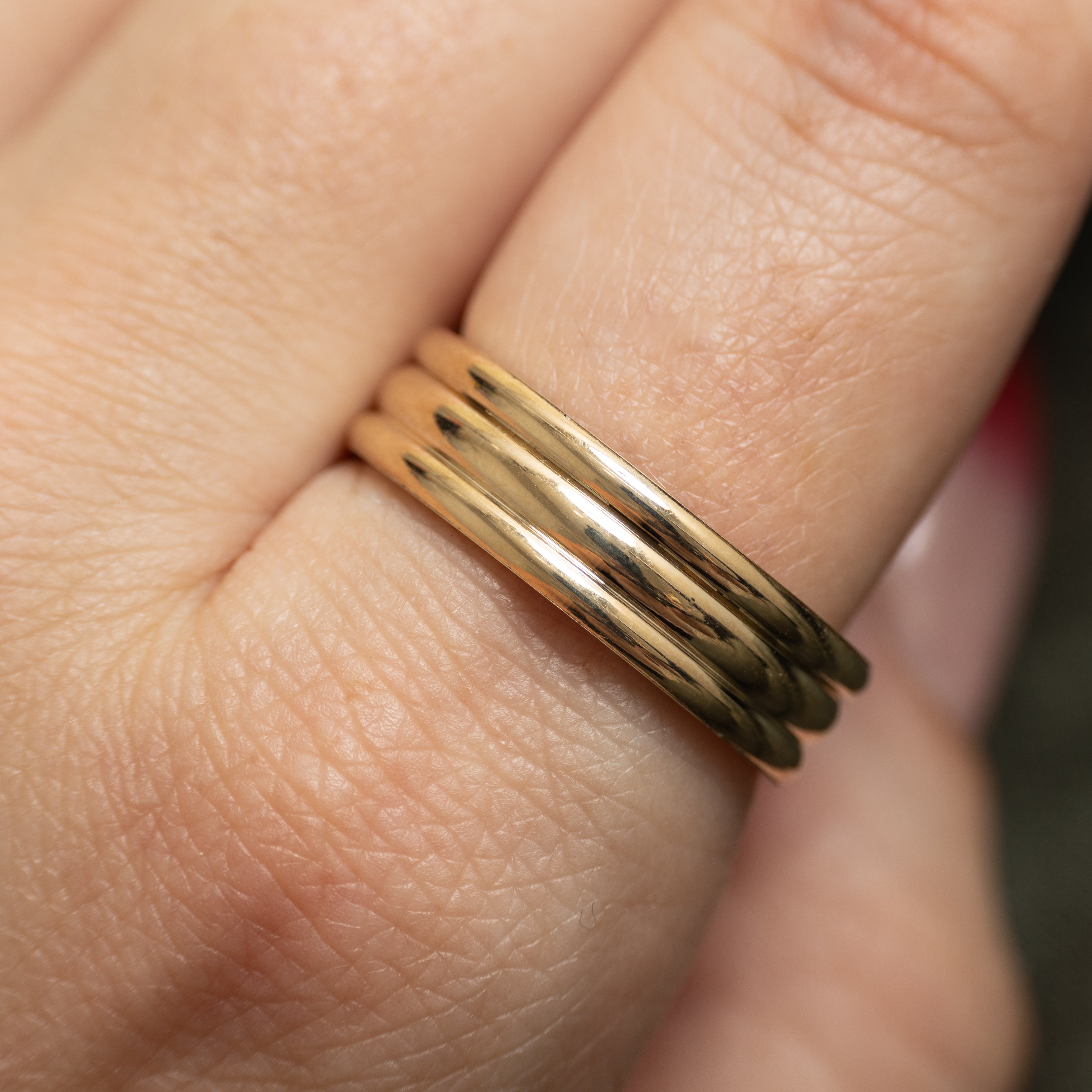 '100 Ways' 10k Fluted Gold Band | 6.00mm | SZ 9.75