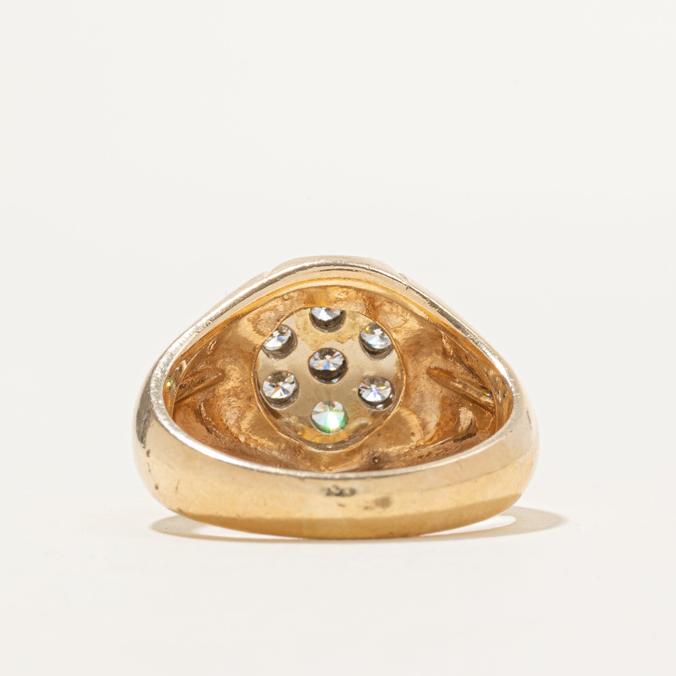 'Birks' Diamond Cluster Cocktail Ring | 0.68ctw | SZ 10.75