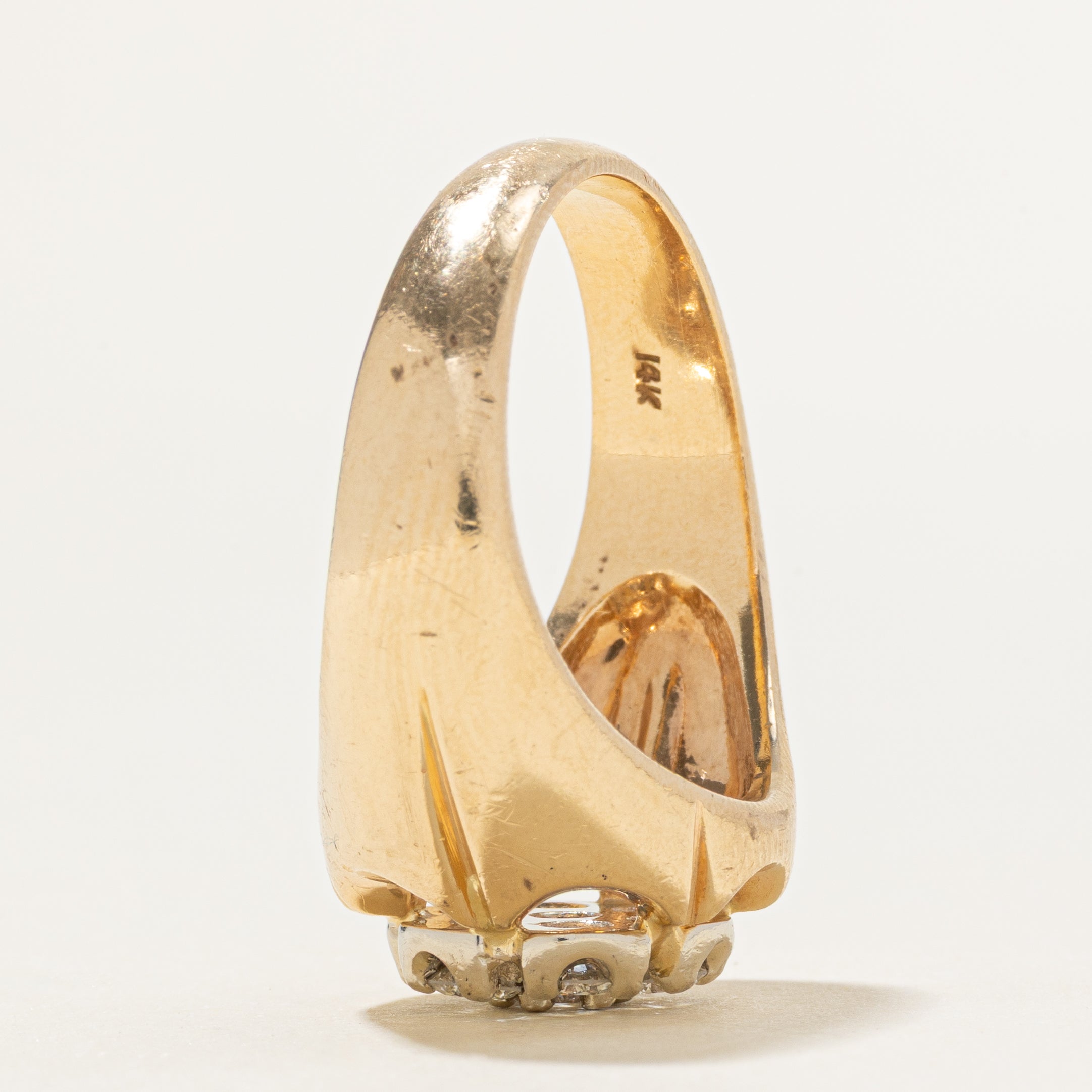 'Birks' Diamond Cluster Cocktail Ring | 0.68ctw | SZ 10.75