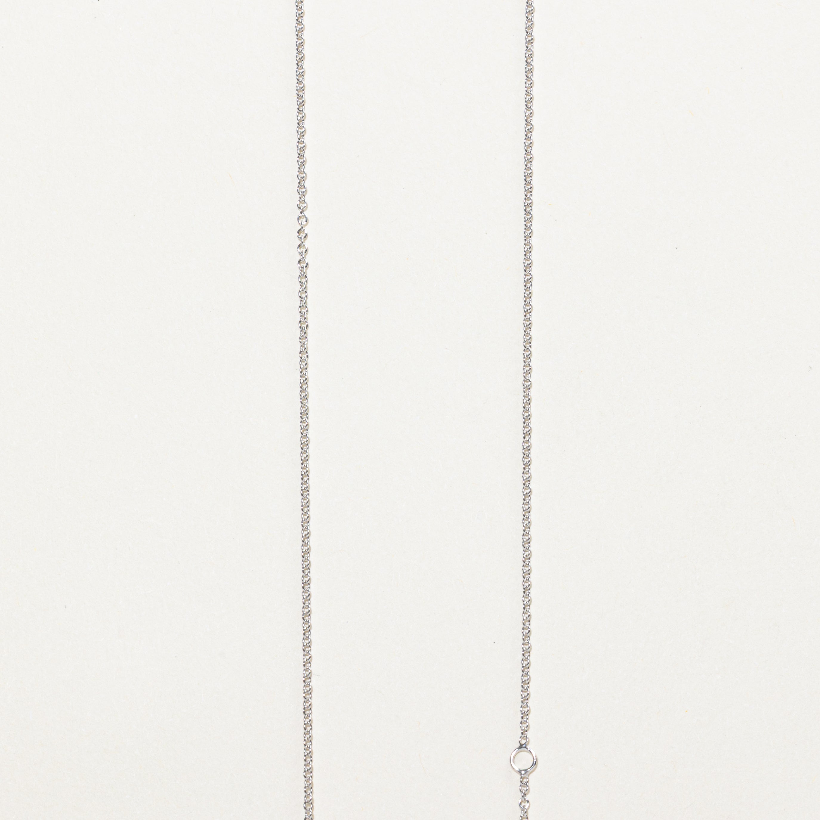 White Gold Diamond Pear Shaped Pendant Necklace | 0.92ctw | 18"