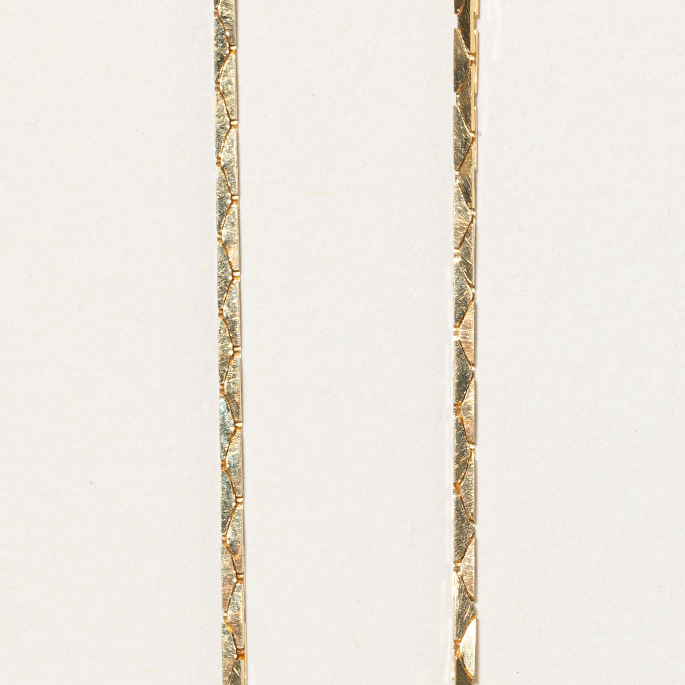 18K Rich Yellow Gold Cobra Chain | 17"