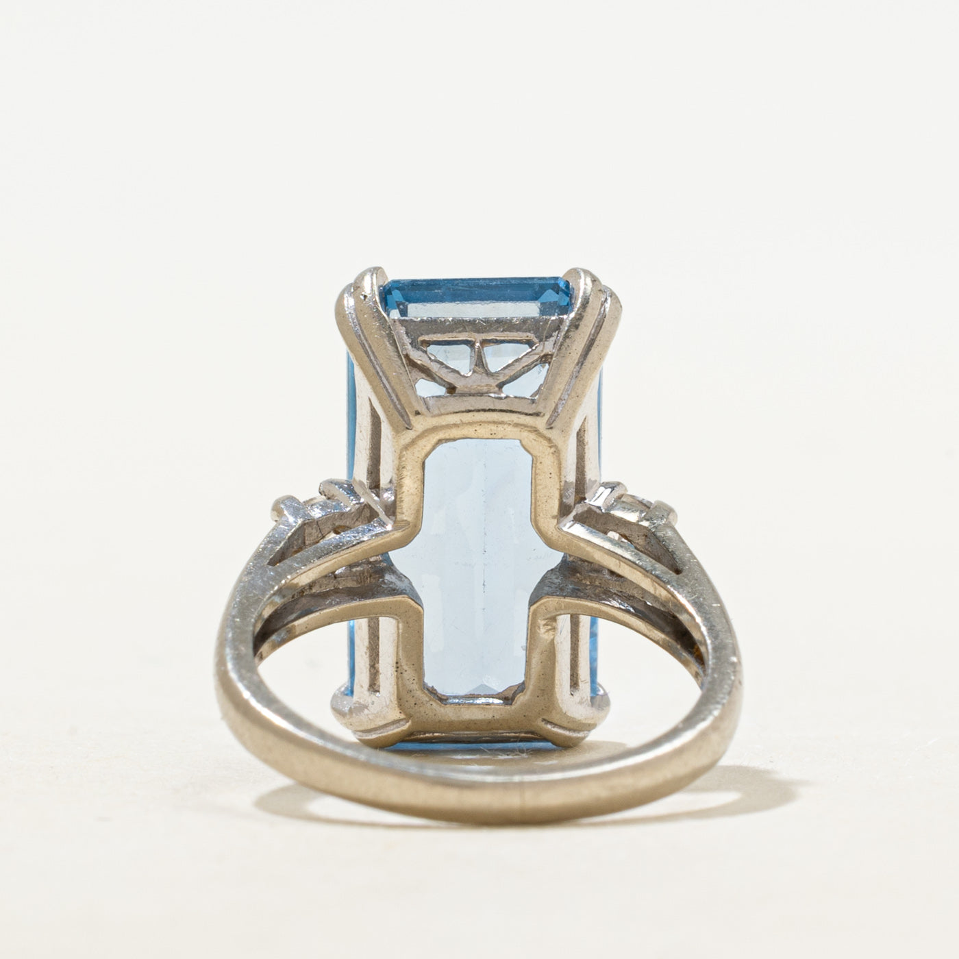 Synthetic Spinel & Synthetic Sapphire Cocktail Ring | 7.75ct, 0.32ctw | SZ 4.75