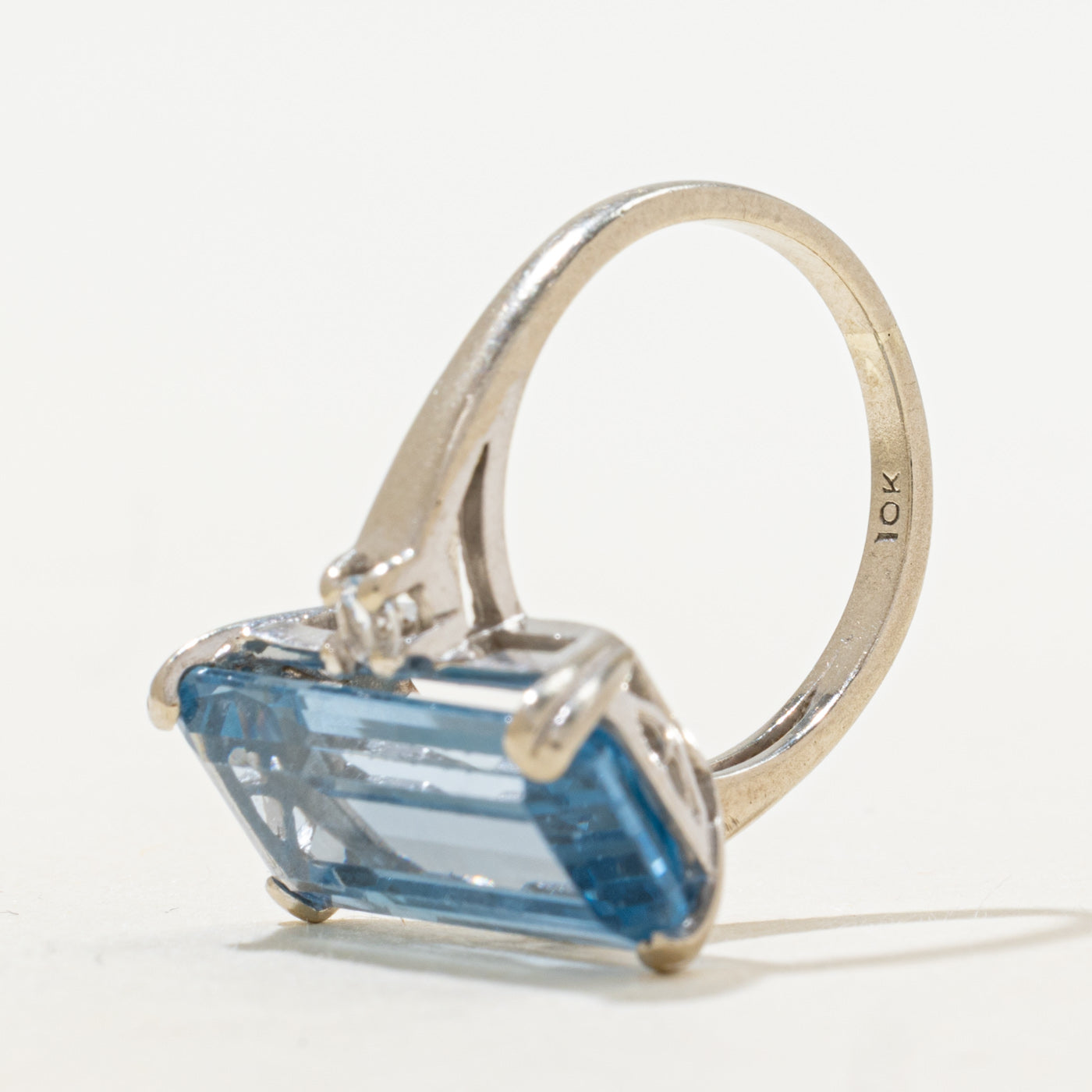 Synthetic Spinel & Synthetic Sapphire Cocktail Ring | 7.75ct, 0.32ctw | SZ 4.75