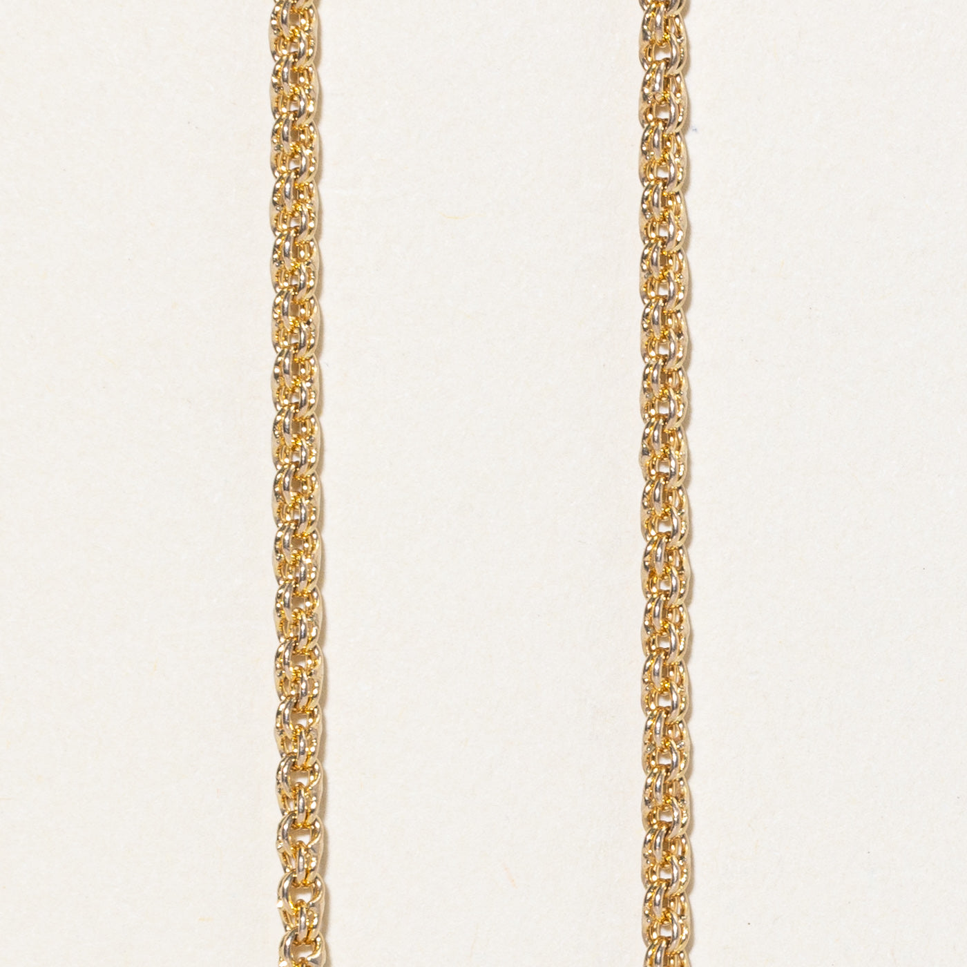10K Yellow Gold Fancy Chain | 18.5"